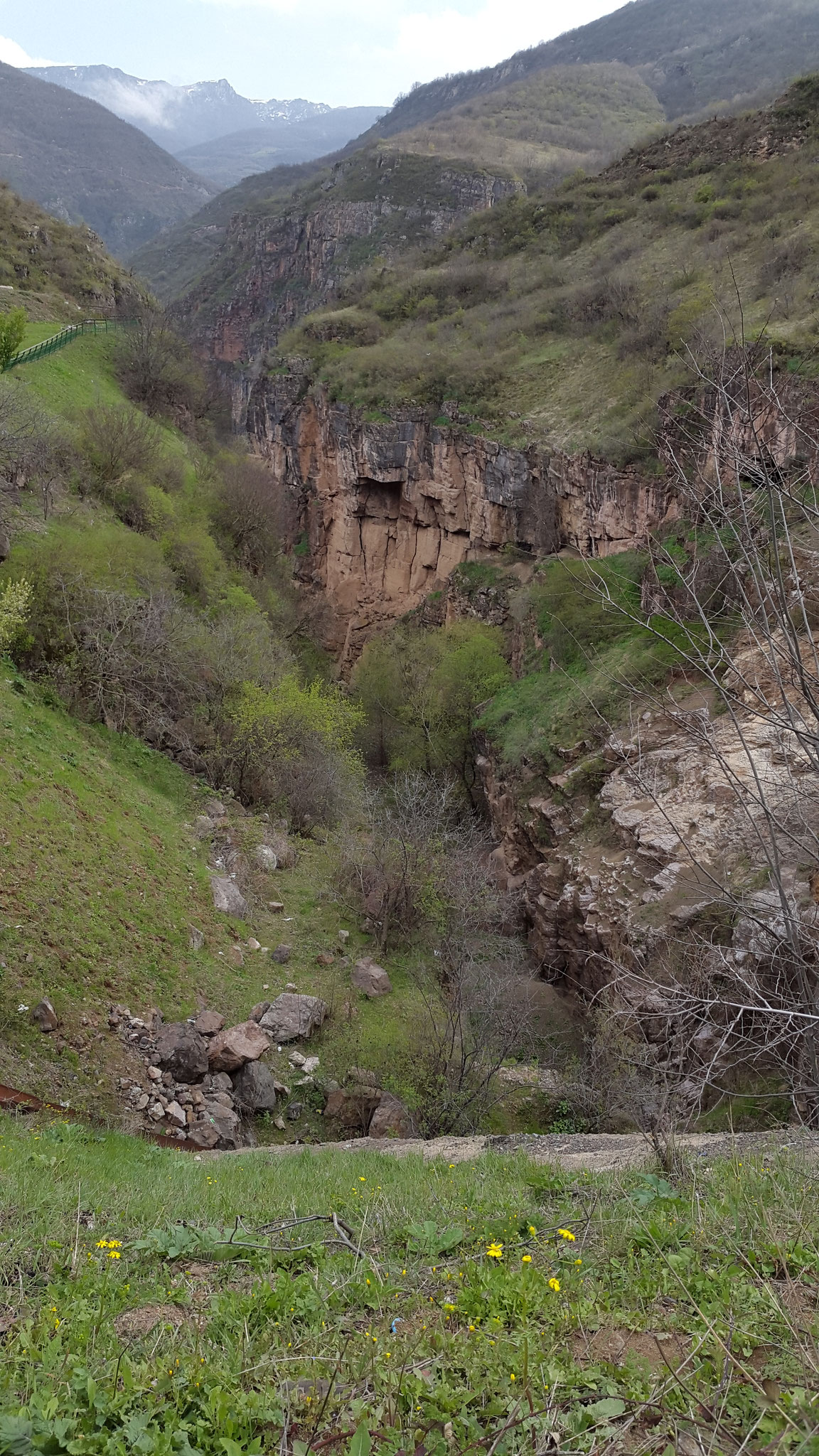 Die grüne Teufelsschlucht bei Tatev