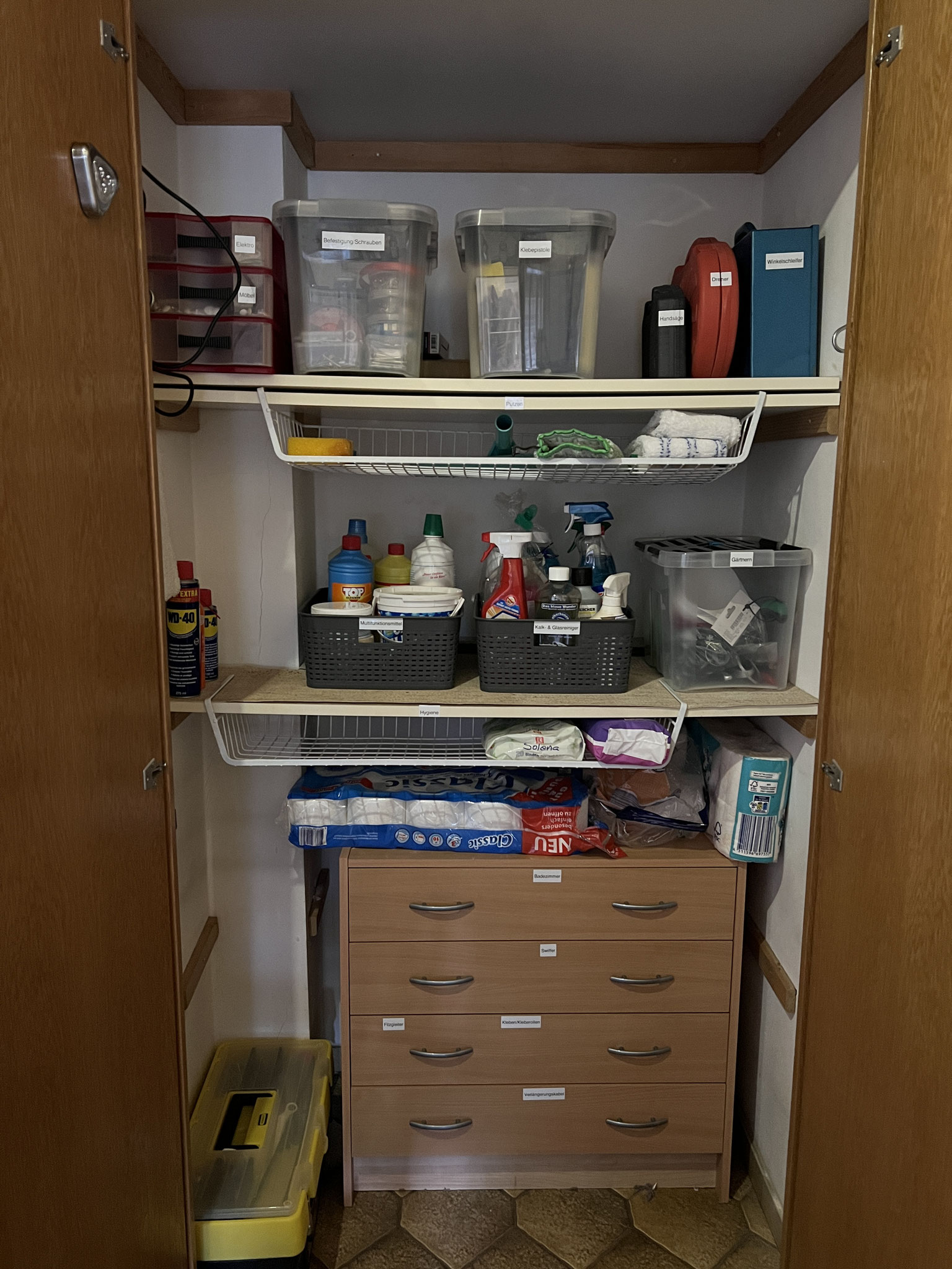 so kann man den Schrank nutzen