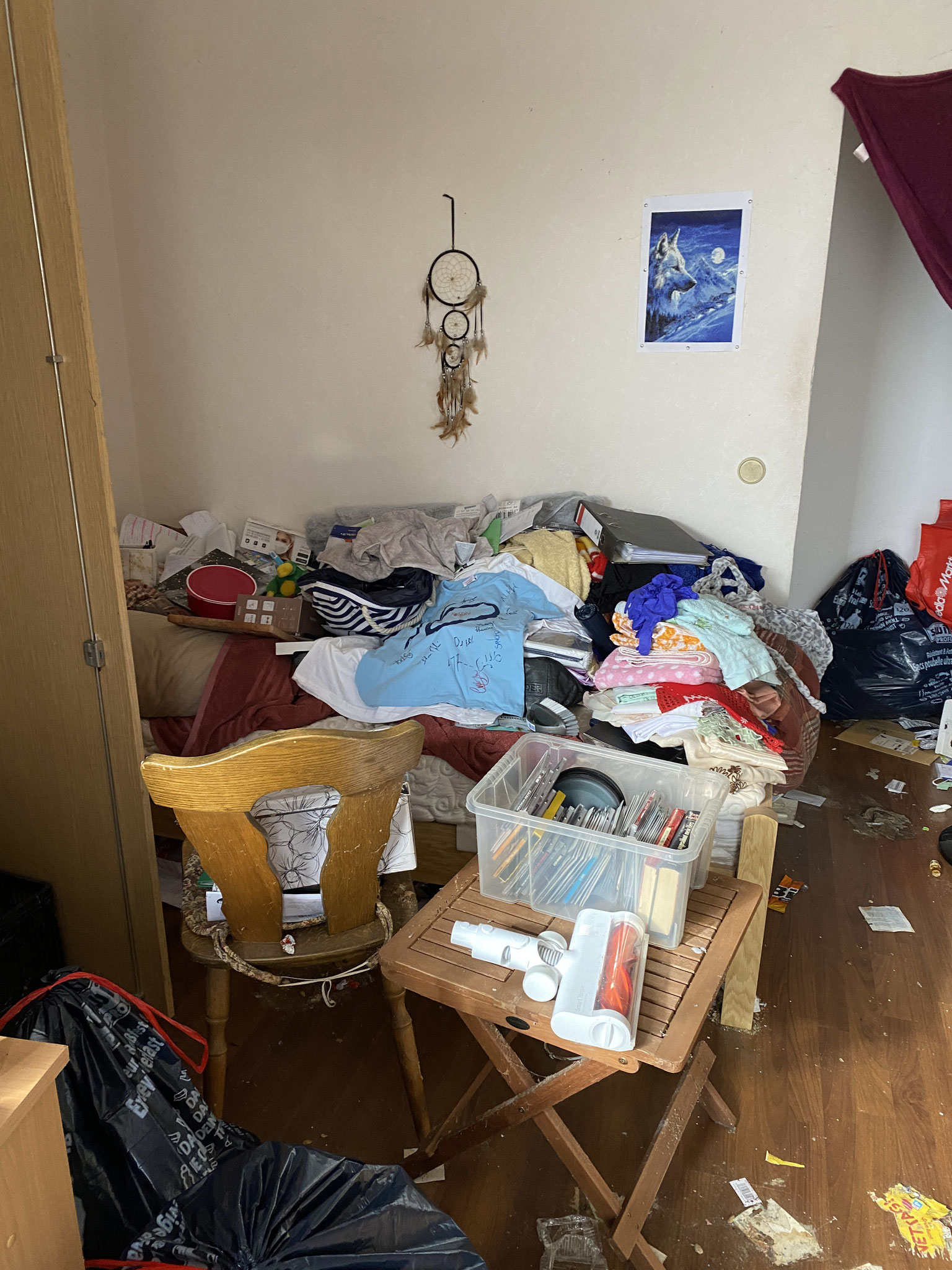 Der Schrank kam raus