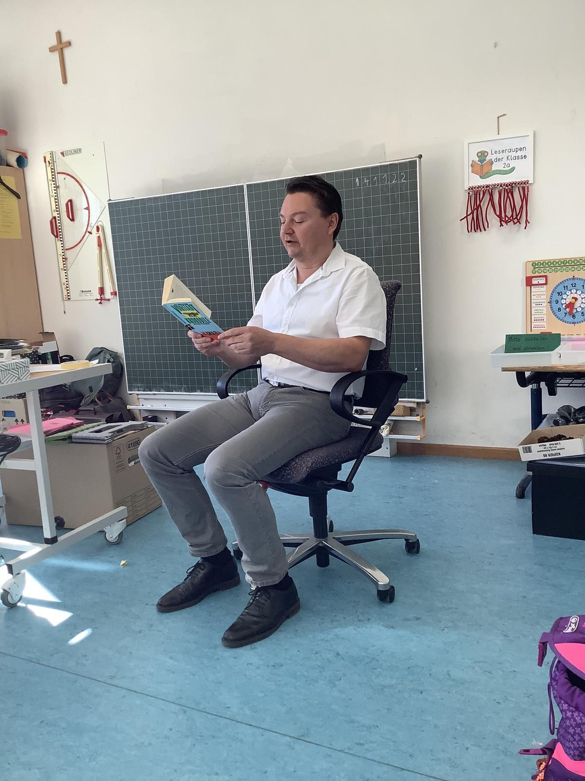 Bundesweiter Vorlesetag seite der Grundschule Bad Reichenhall St