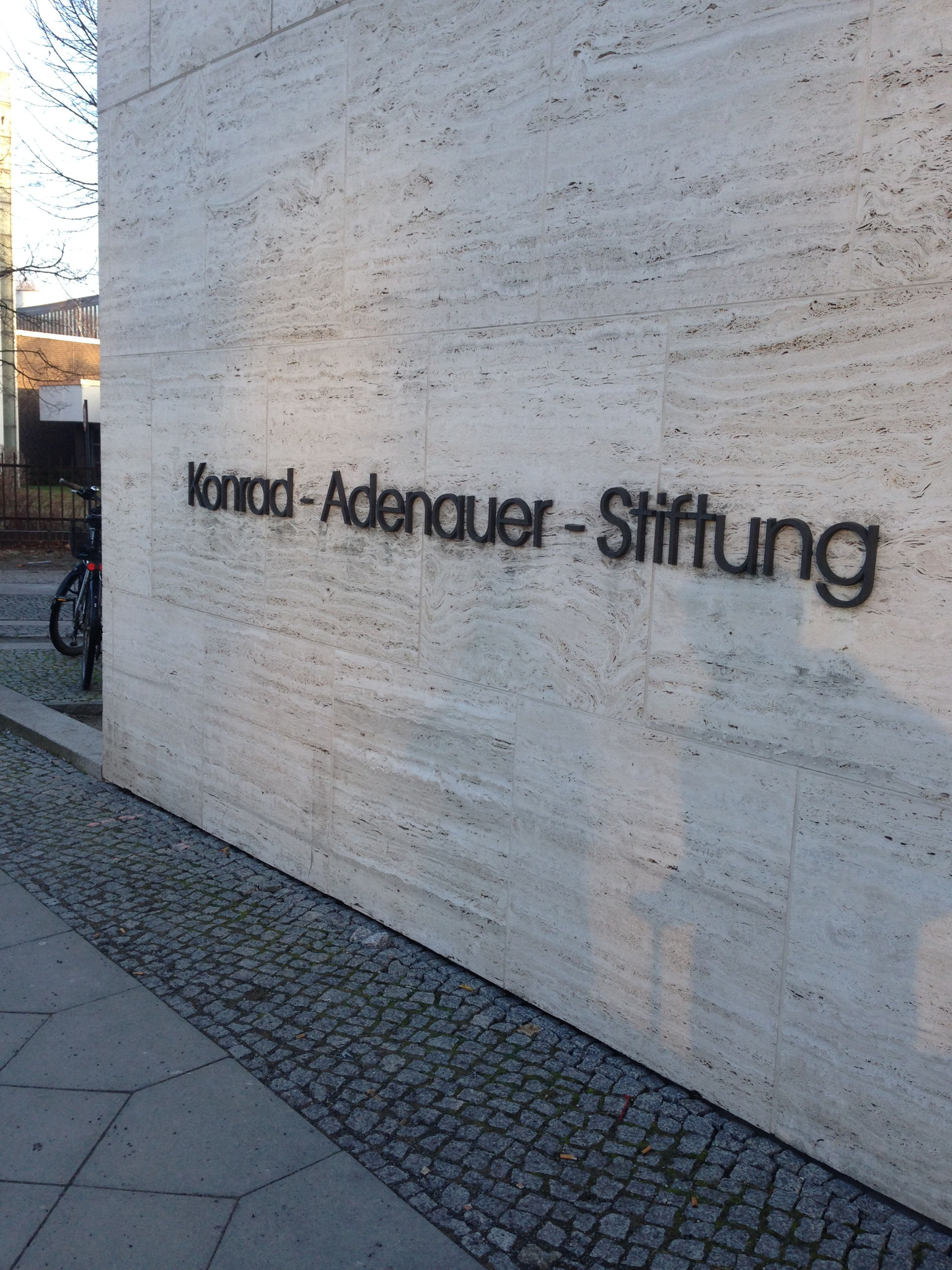 Besuch bei der Konrad-Adenauer-Stiftung.