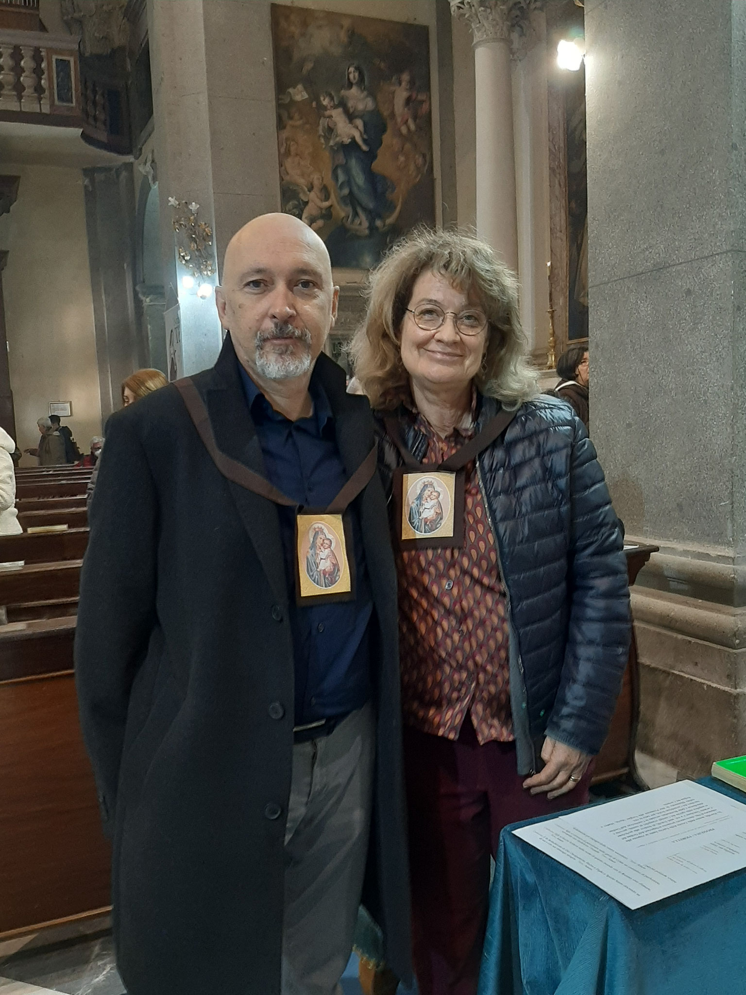 Fiorella e Paolo della Comunità di Montecompatri