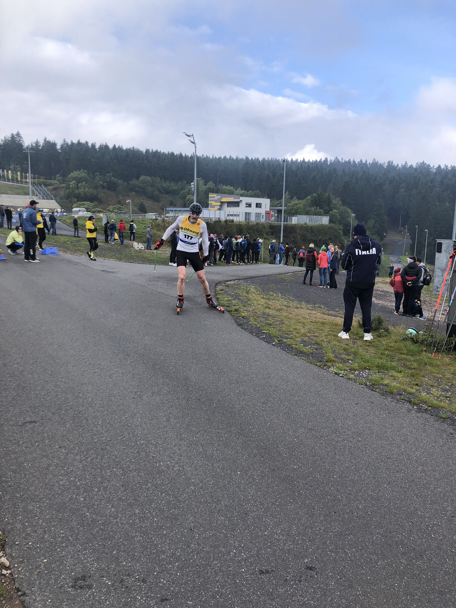 Herbstleistungskontrolle Oberhof 2025 - Sebastian in Aktion
