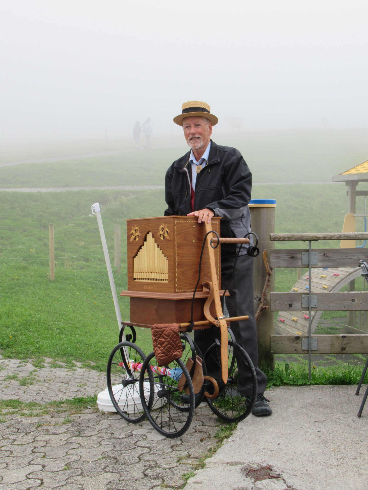 Trotz Nebelschwaden im Hintergrund: "Der Hans der kann's"