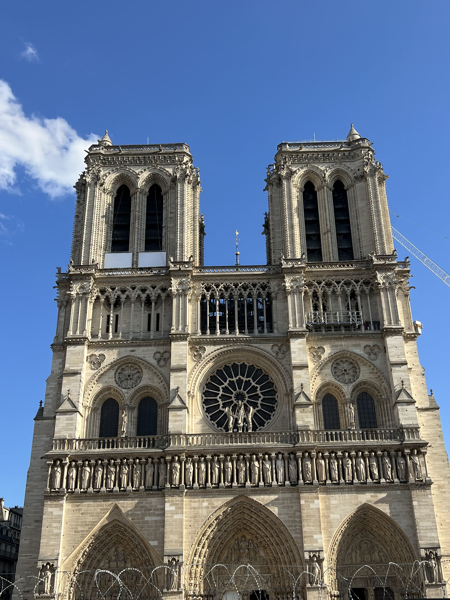 Baustelle Notre Dame               