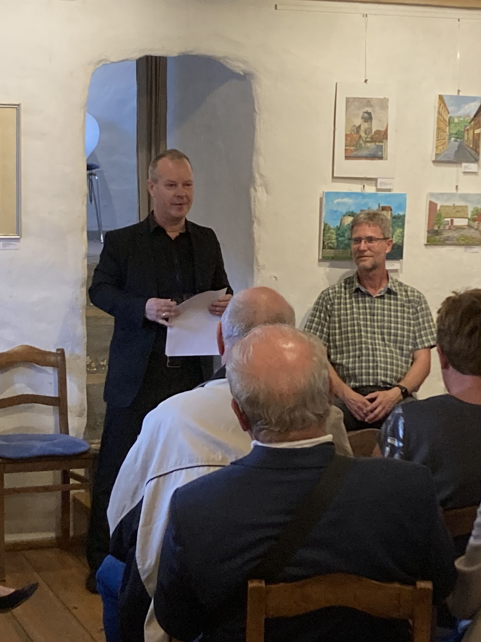 Vernissage zur Ausstellung von Herrn Bormann am 24.05.2024