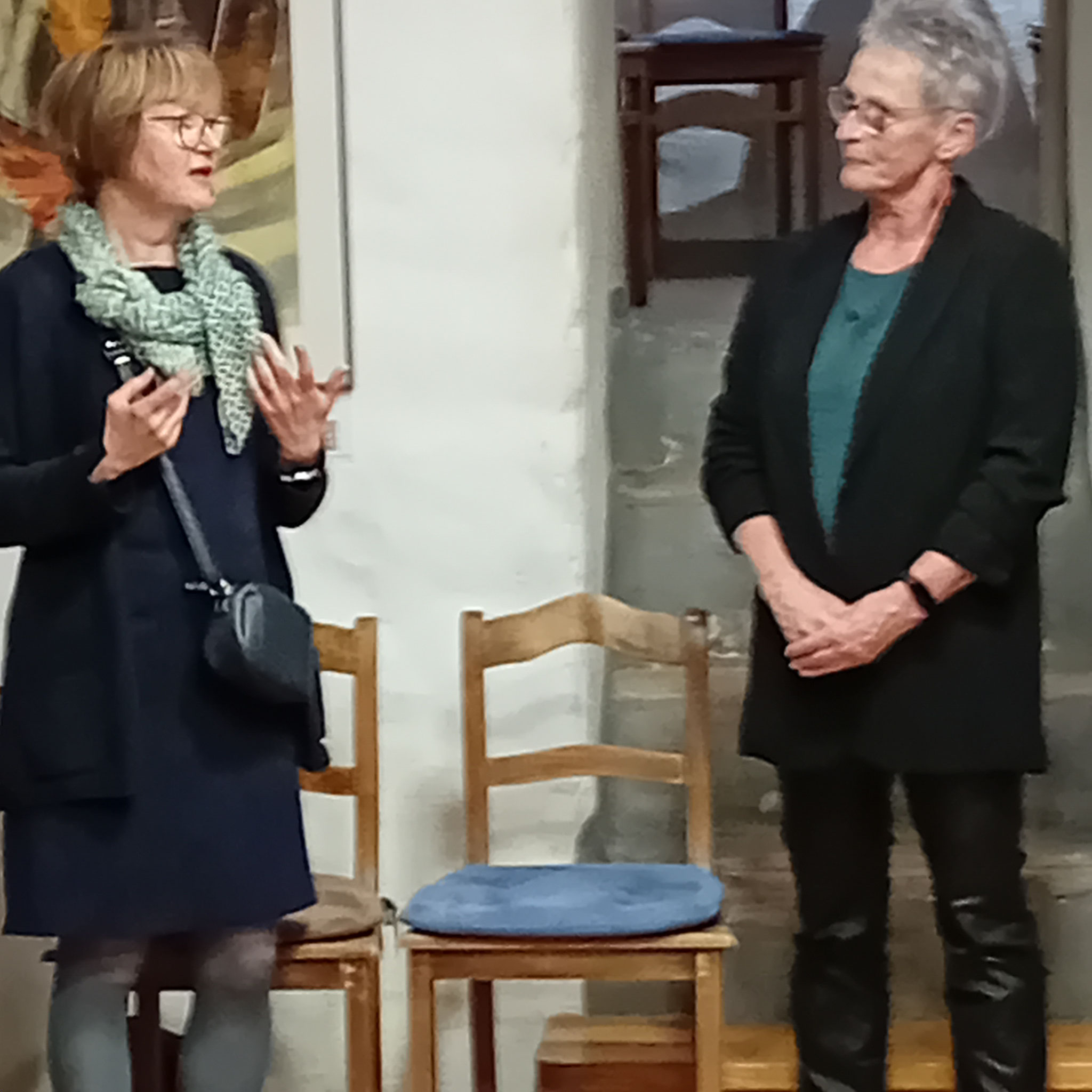 Vernissage zur Ausstellung von Heike Jäschke am 01.03.24