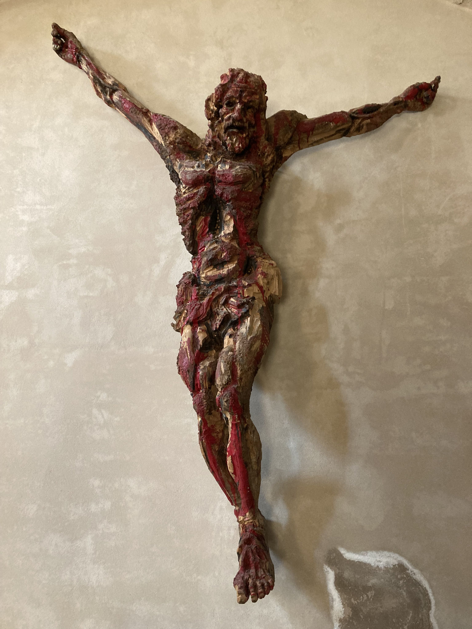 Le fameux Christ en douleur est une œuvre du Centre d'Art