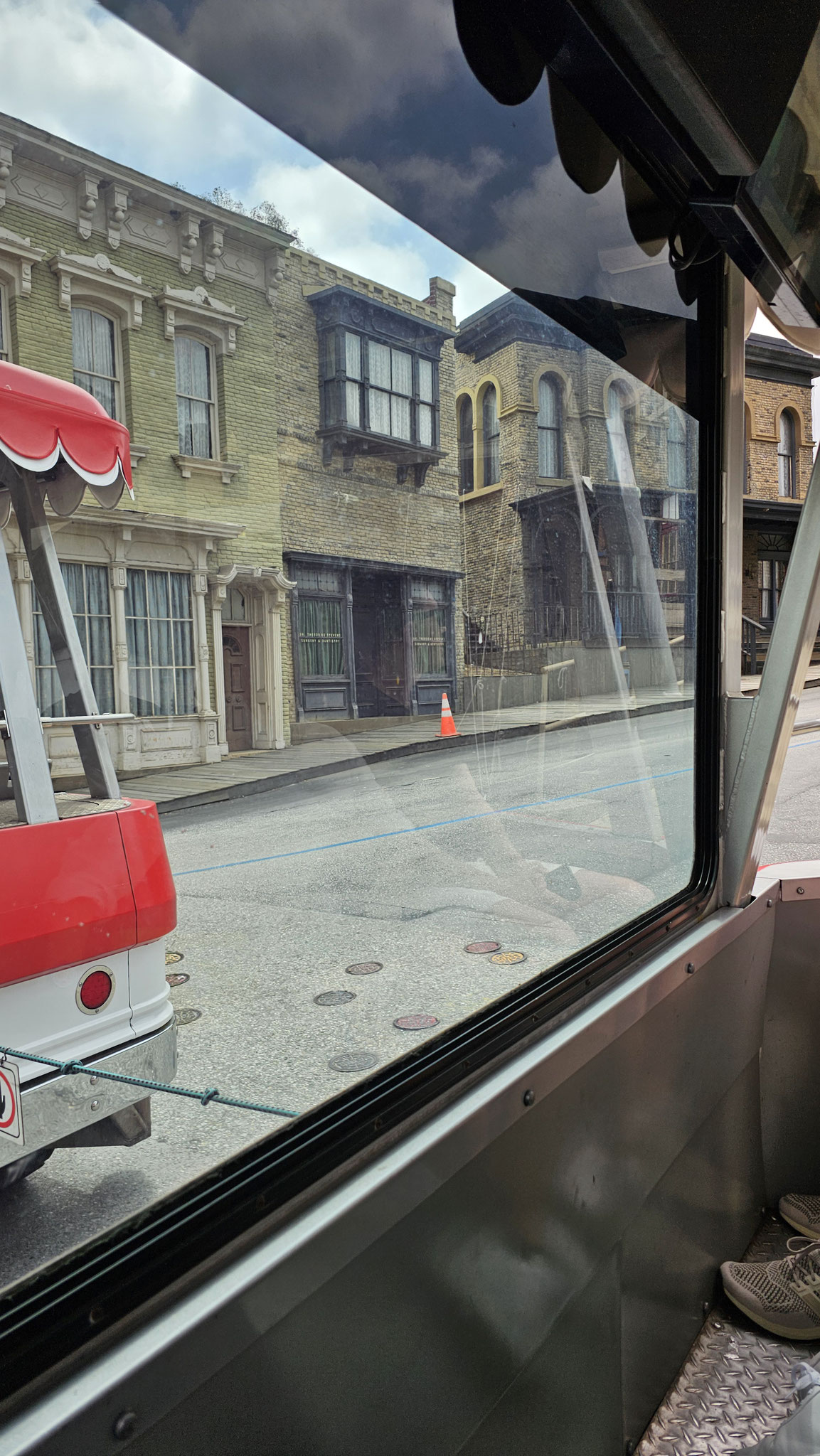 Le Motor Grill - Visite d'Universal studio en petit train