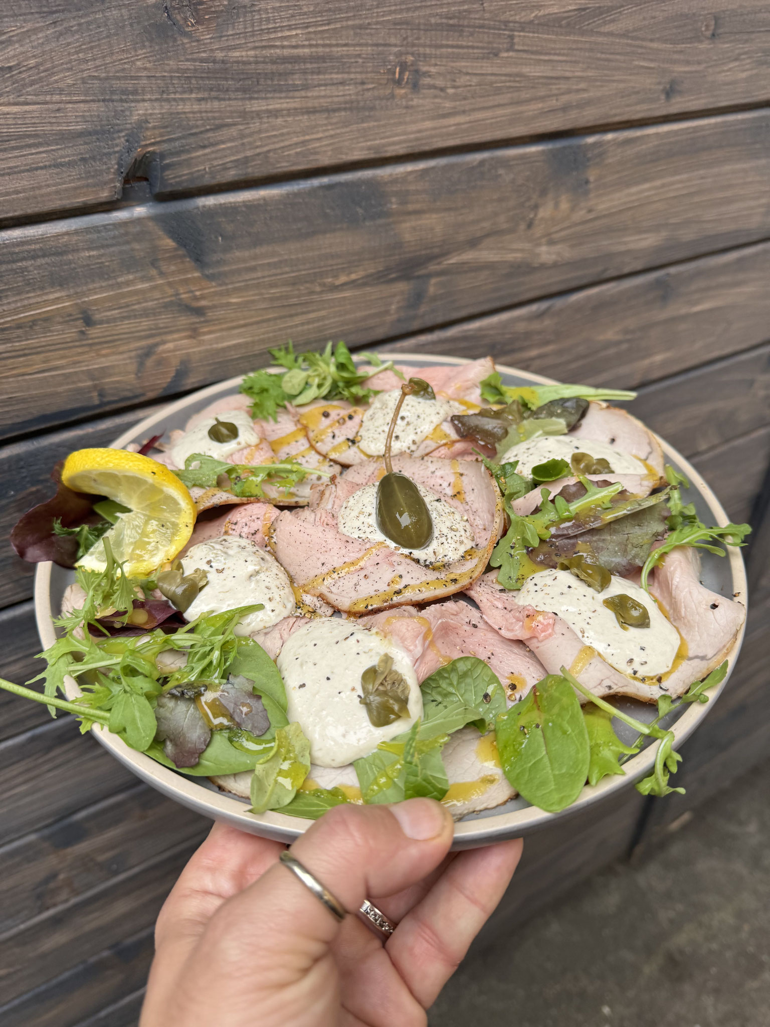 Vitello Tonnato Santamaria trebur wein trinken Restaurant Italienische gaststätte