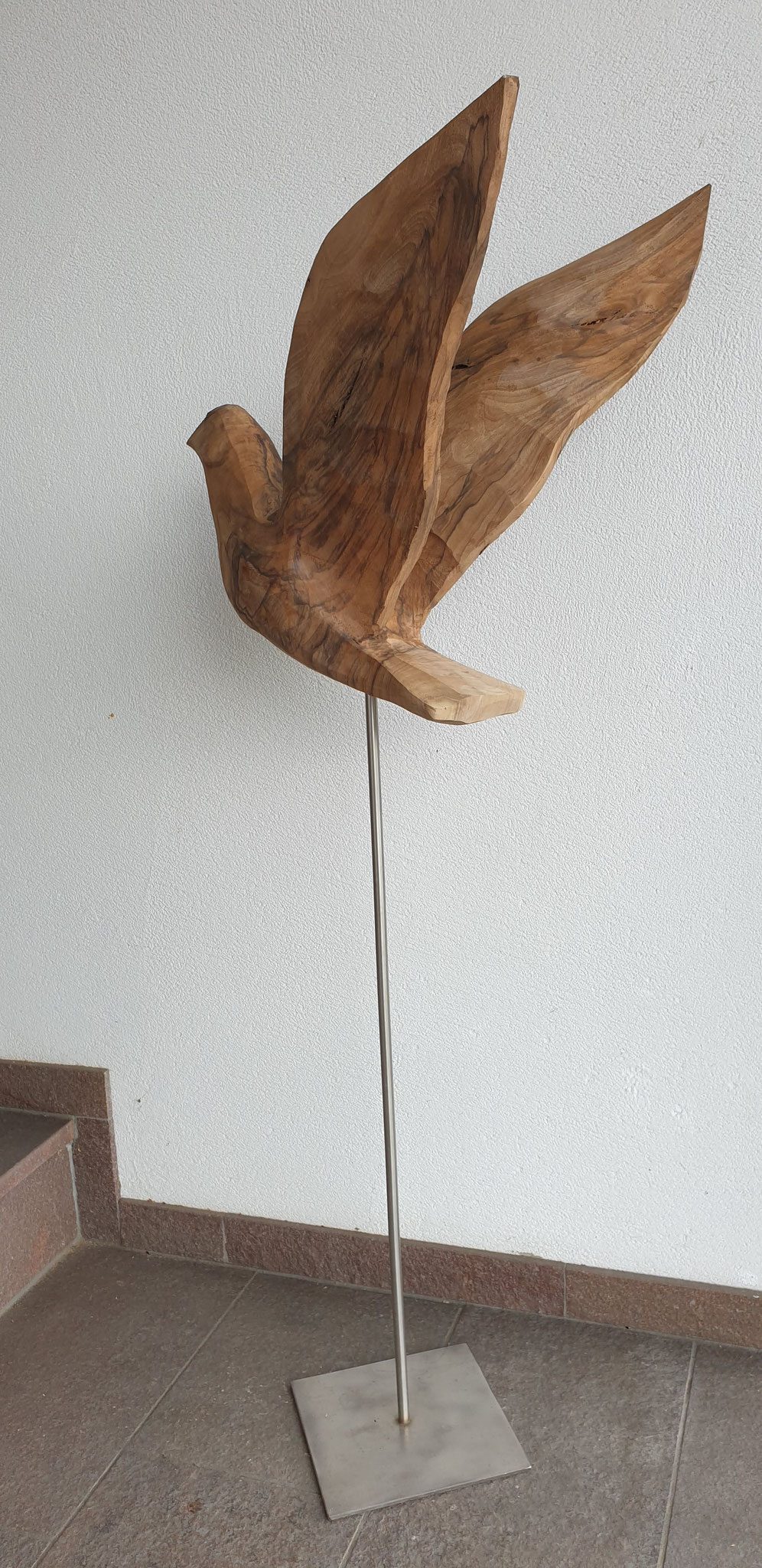 Taube Skulptur