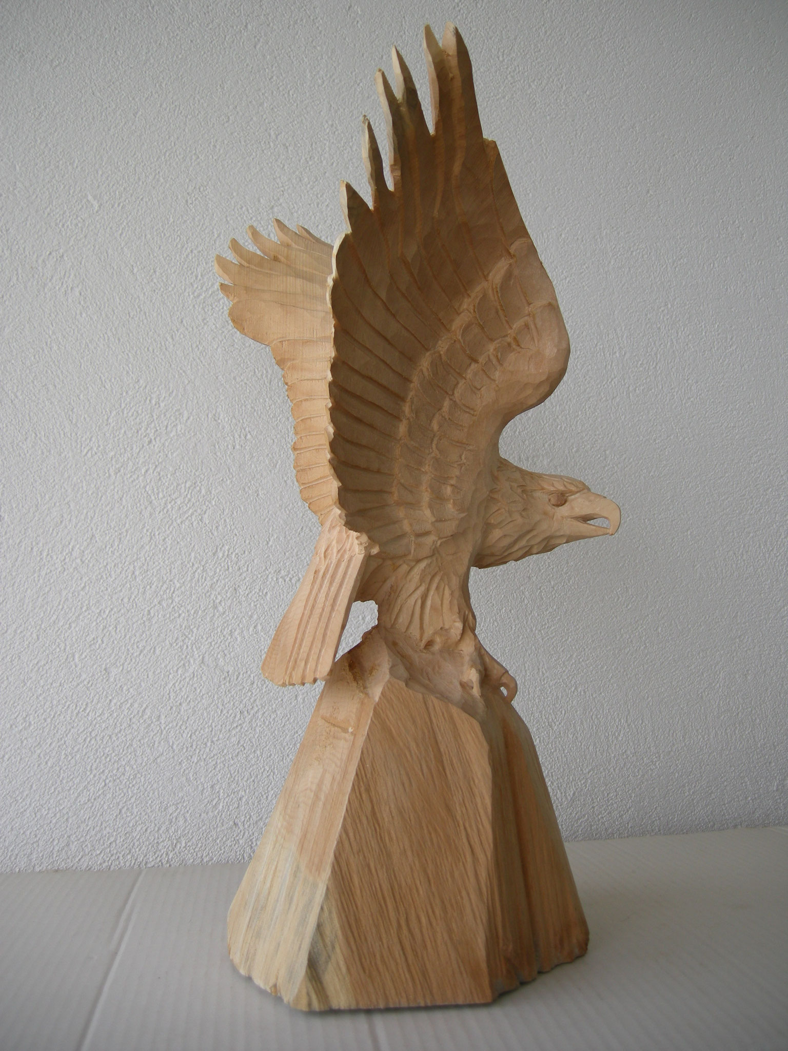 Adler Holzfigur Paul Widmer