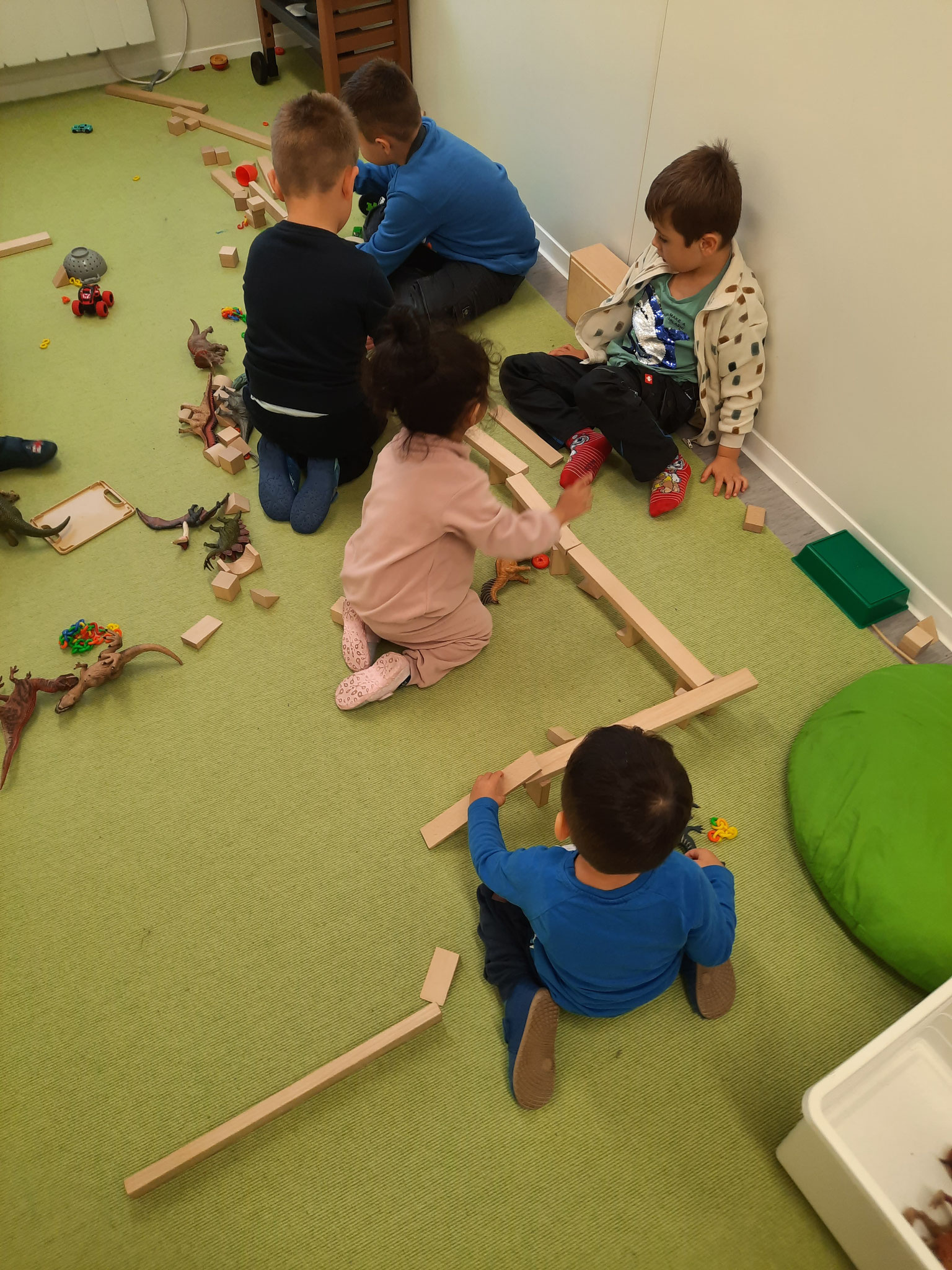 Bau- und Konstruktionszimmer, Rückzugsmöglichkeit