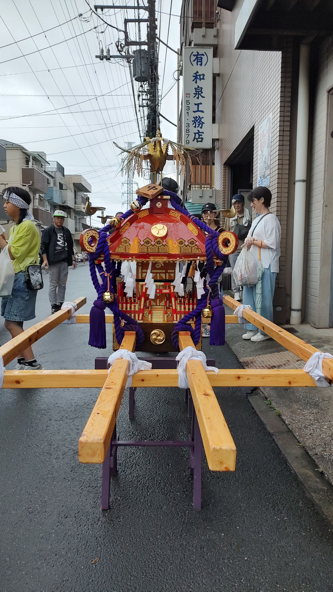 雨が止んだ時にシート解放