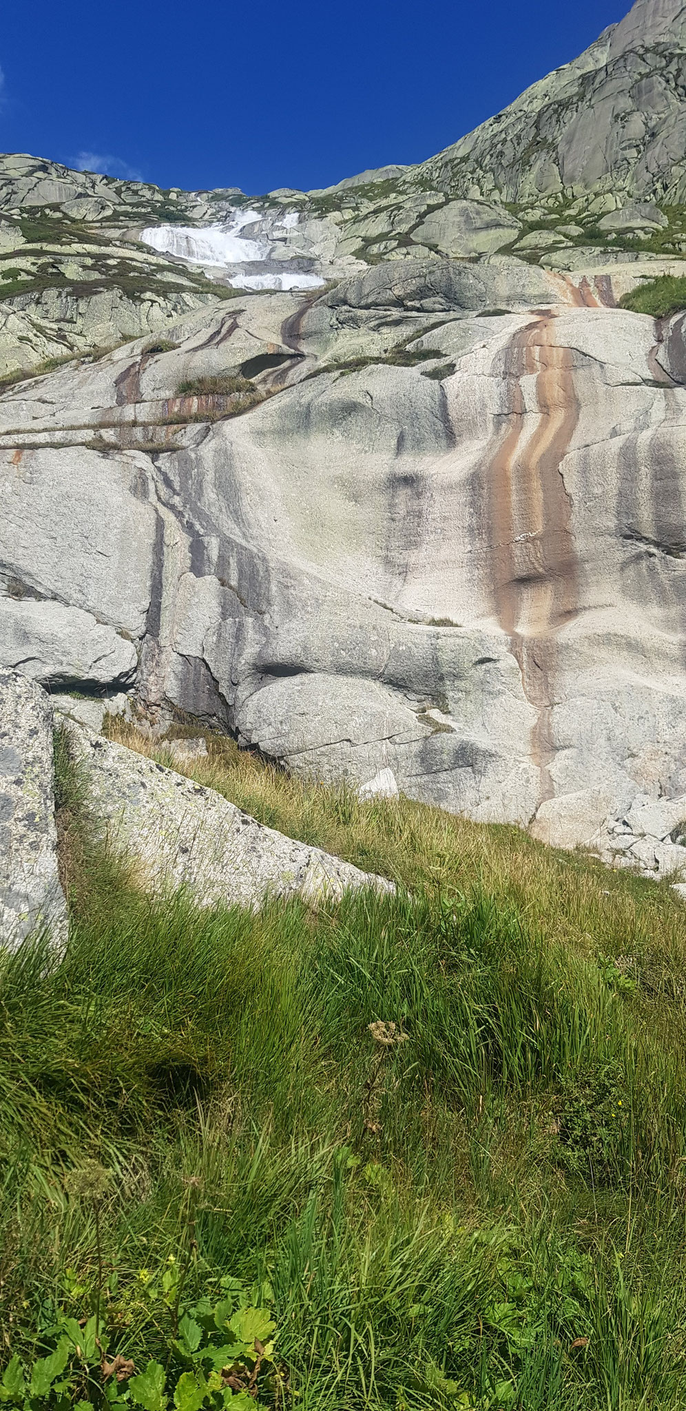 Juchli-Wasserfall, oberer Teil.