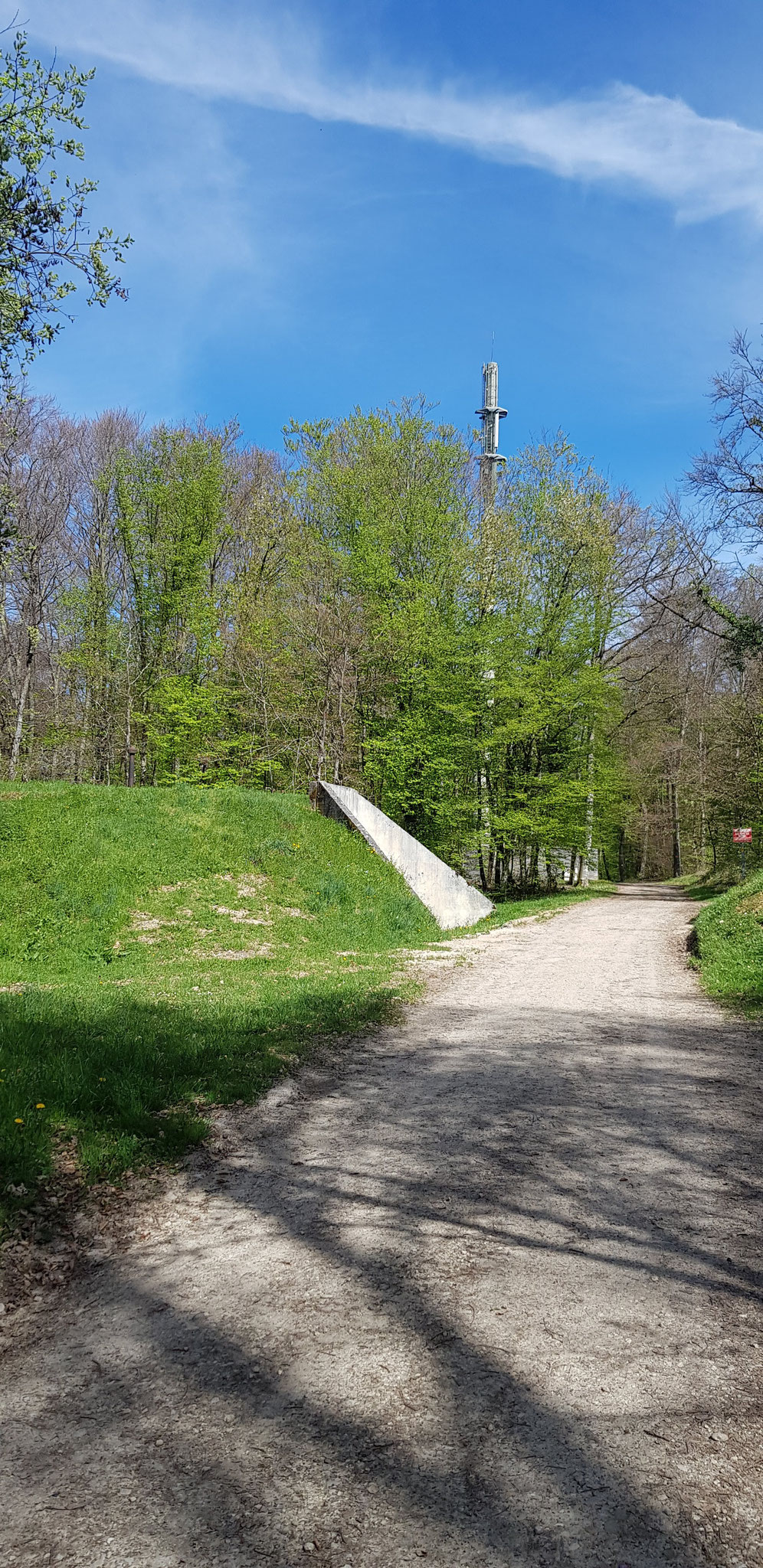 GSM-Antenne ob Réchésy.