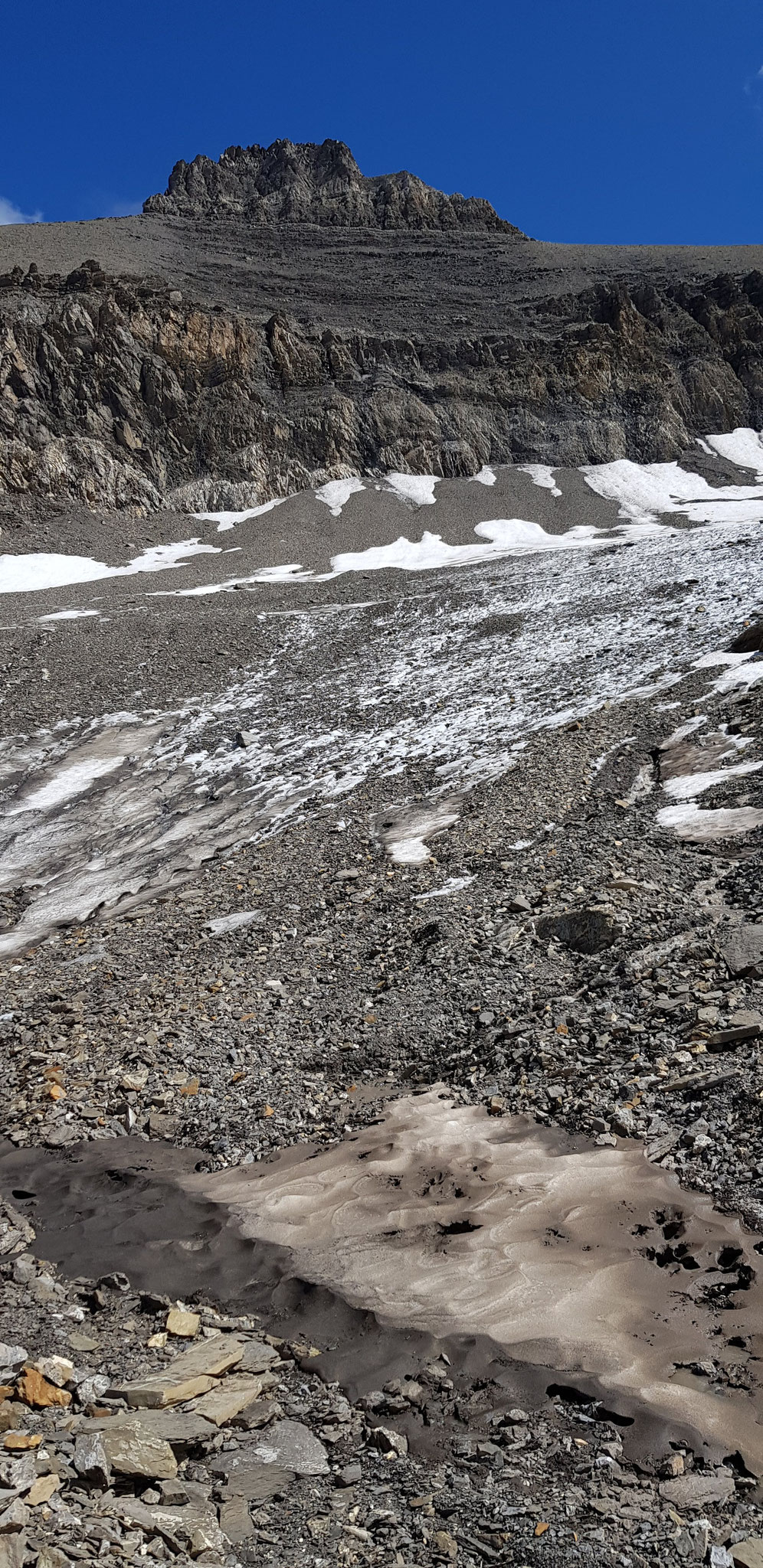 Gletscher, Oldenhorn-Wand.