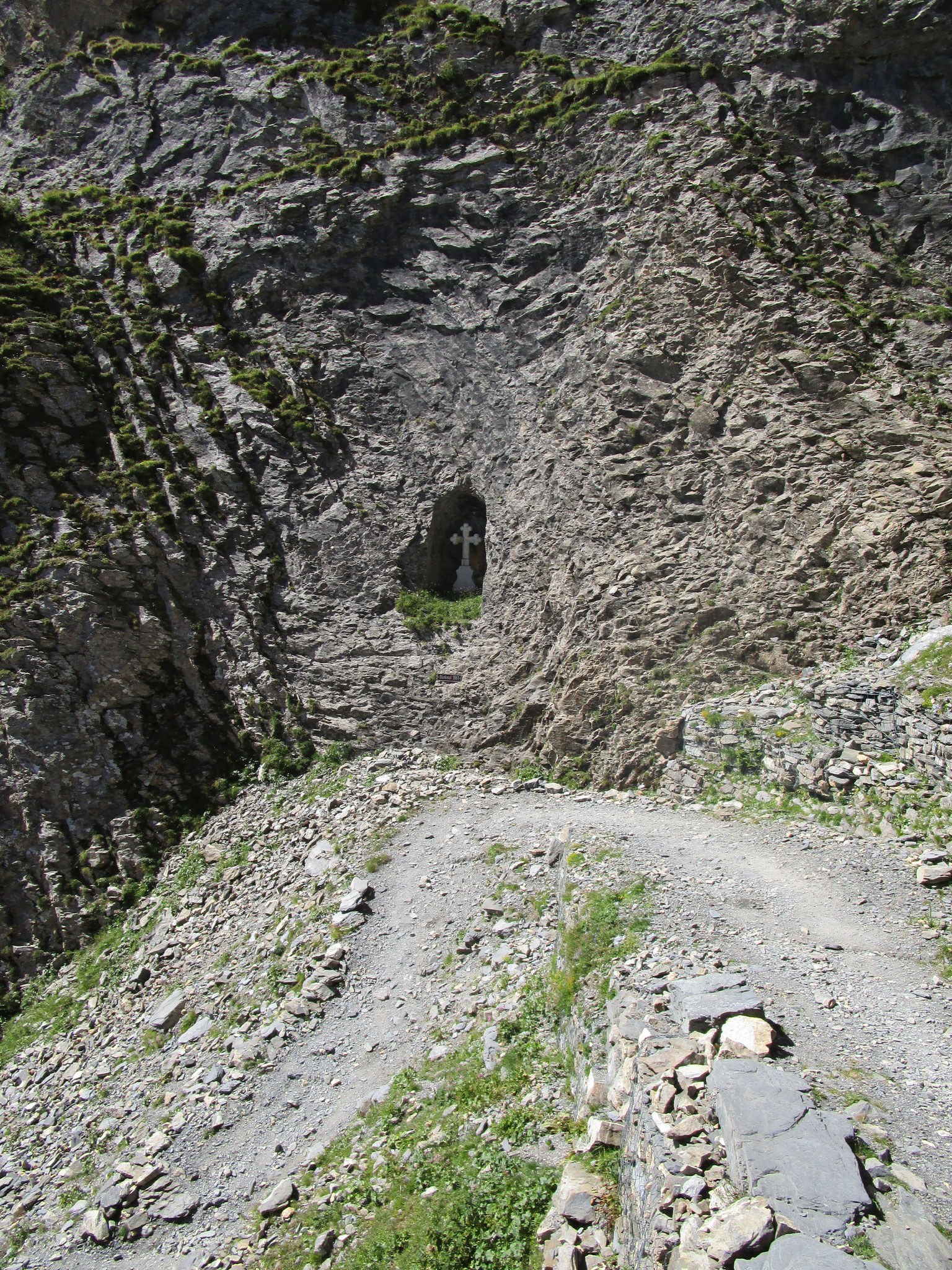 Abstieg nach Leukerbad.