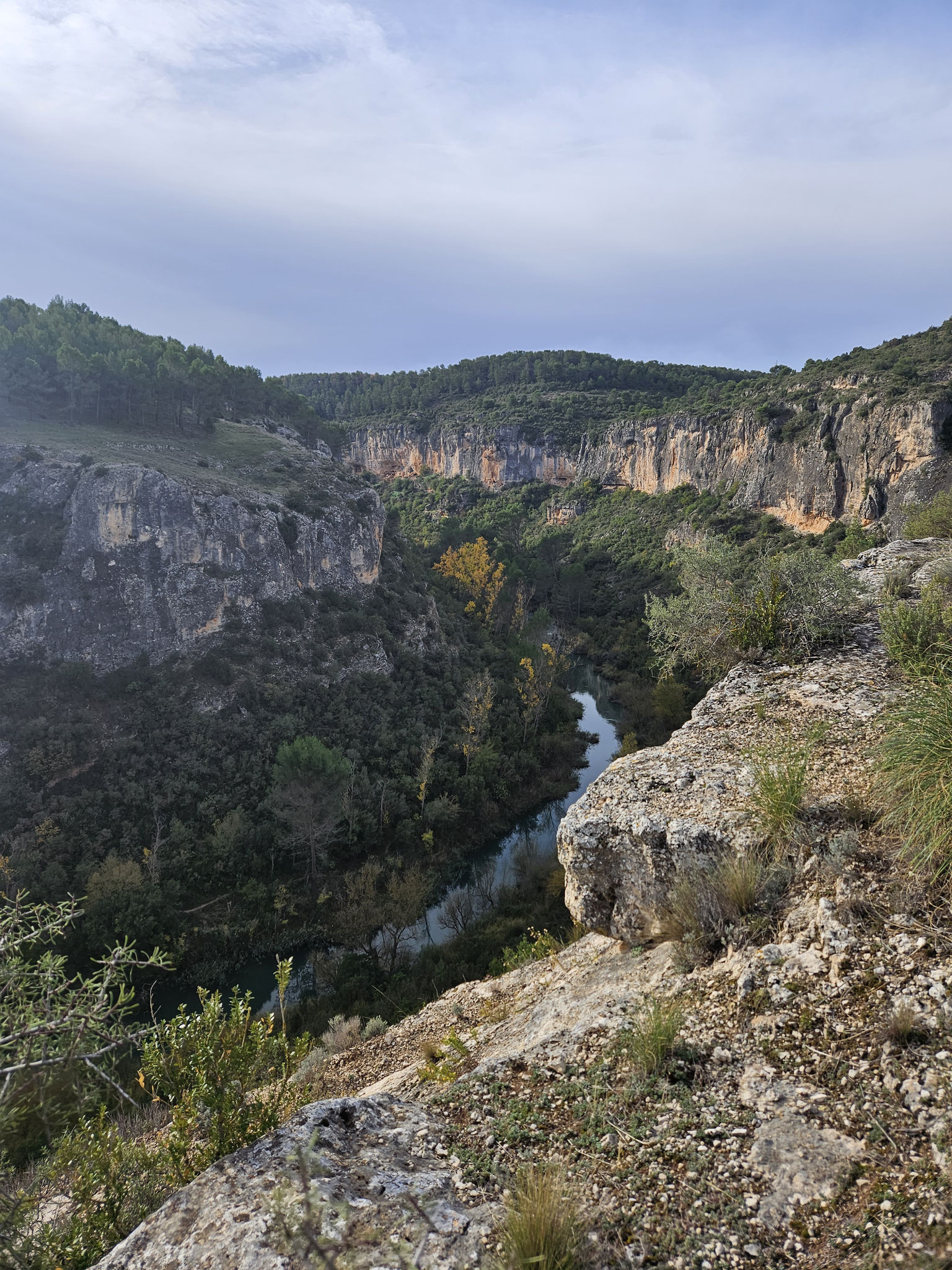 Río Júcar, Blick flussabwärts.