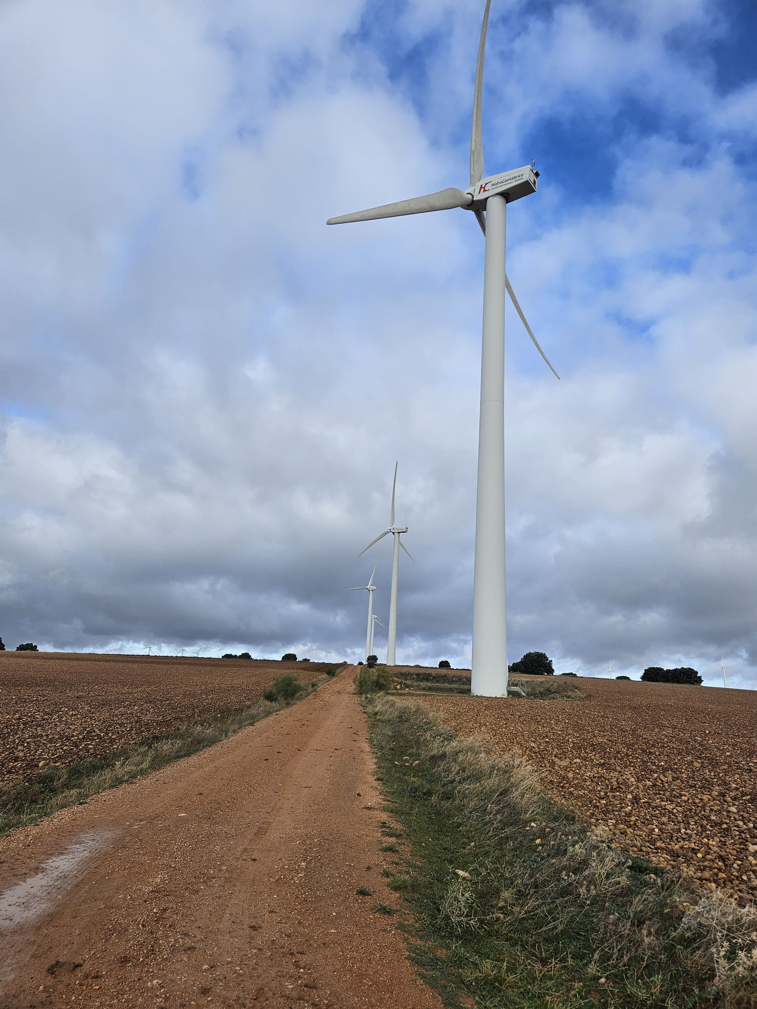 Windpark bei Navalcudia.