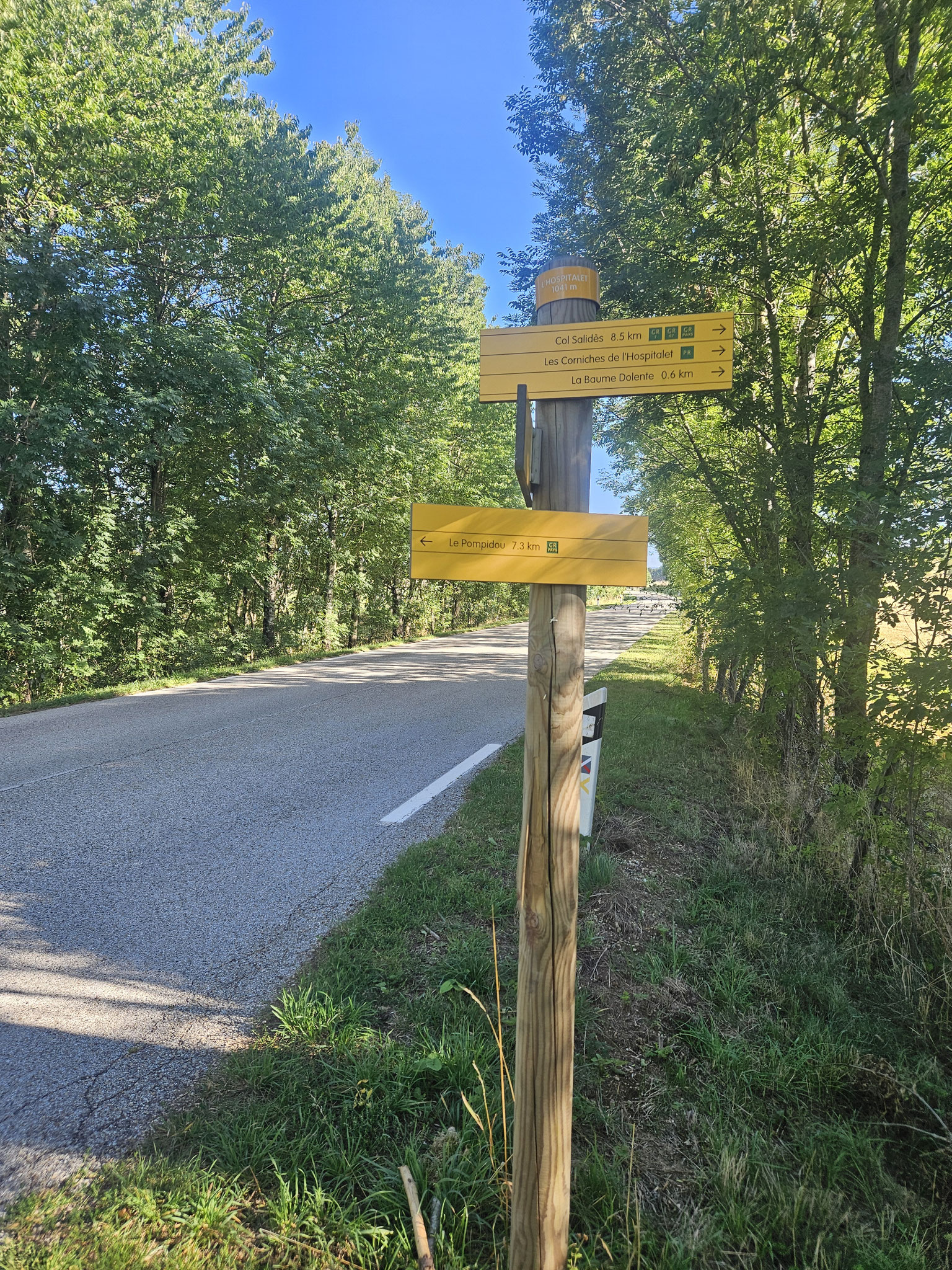L'Hospitalet, Corniche des Cévennes.