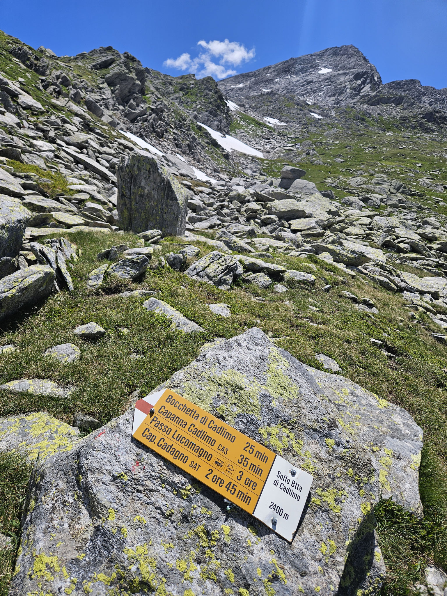 In der Mottone-Flanke.