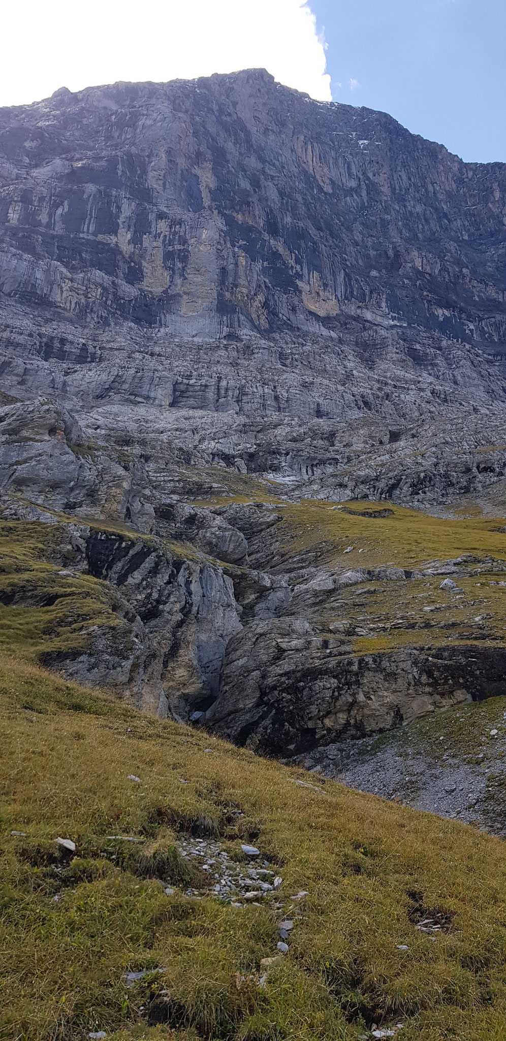 Ein Stück Eigernordwand.