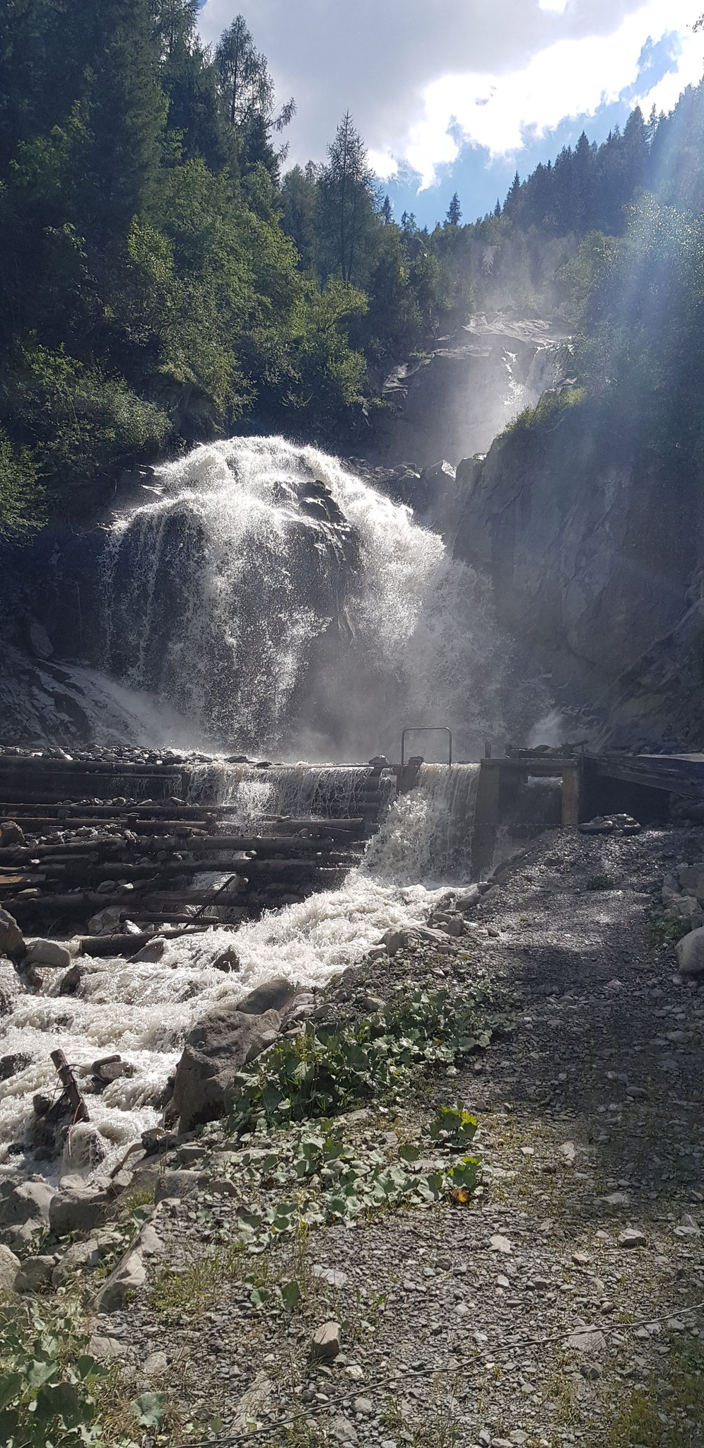 Leitibach-Fall ob dem Gasterntal.