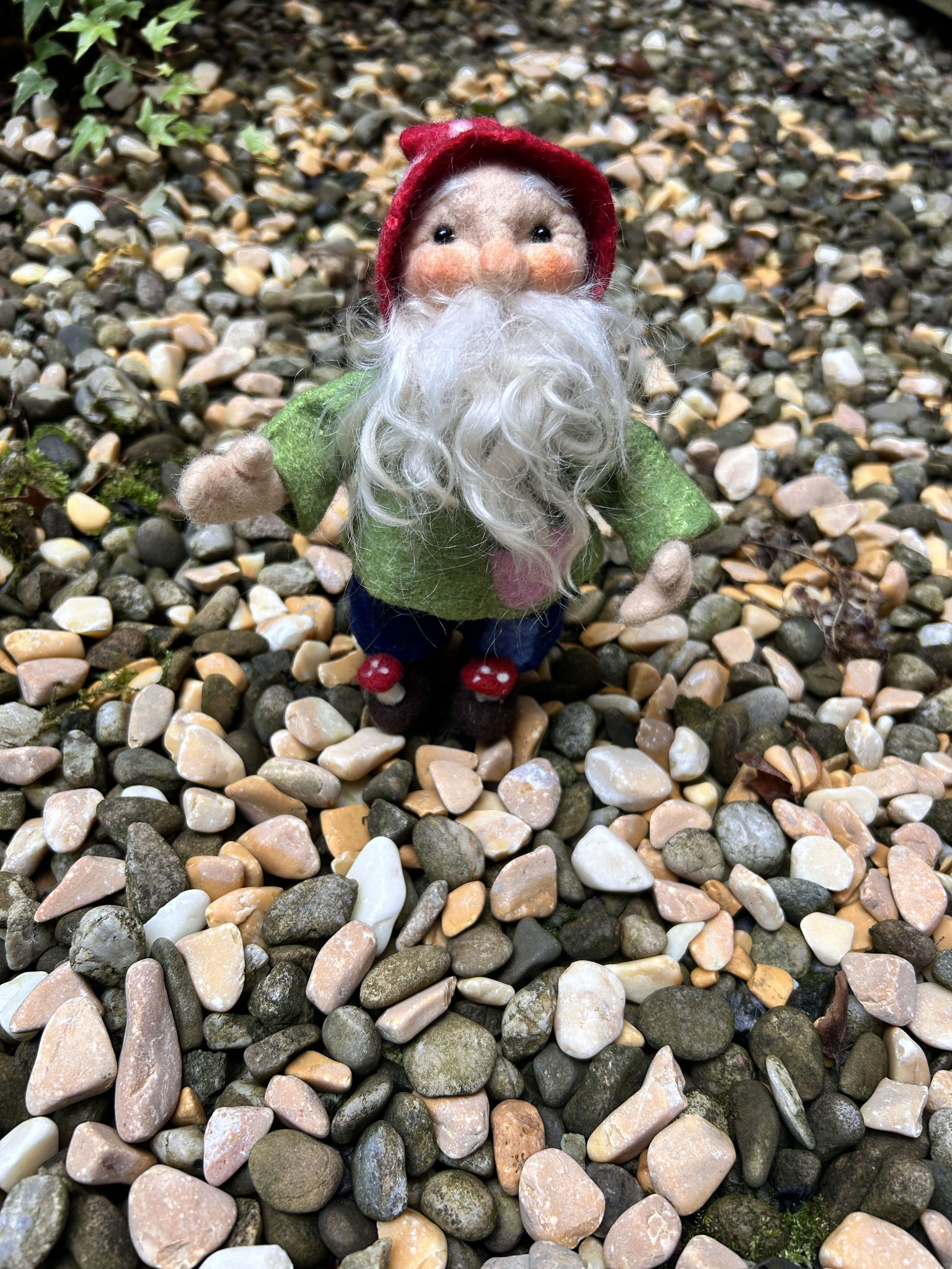 Zwerg Stupf als stehende Figur 16 cm Nr.2