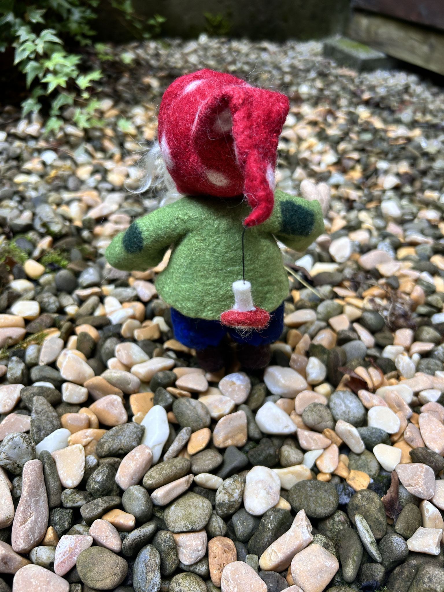 Zwerg Stupf als stehende Figur 16 cm Nr.2