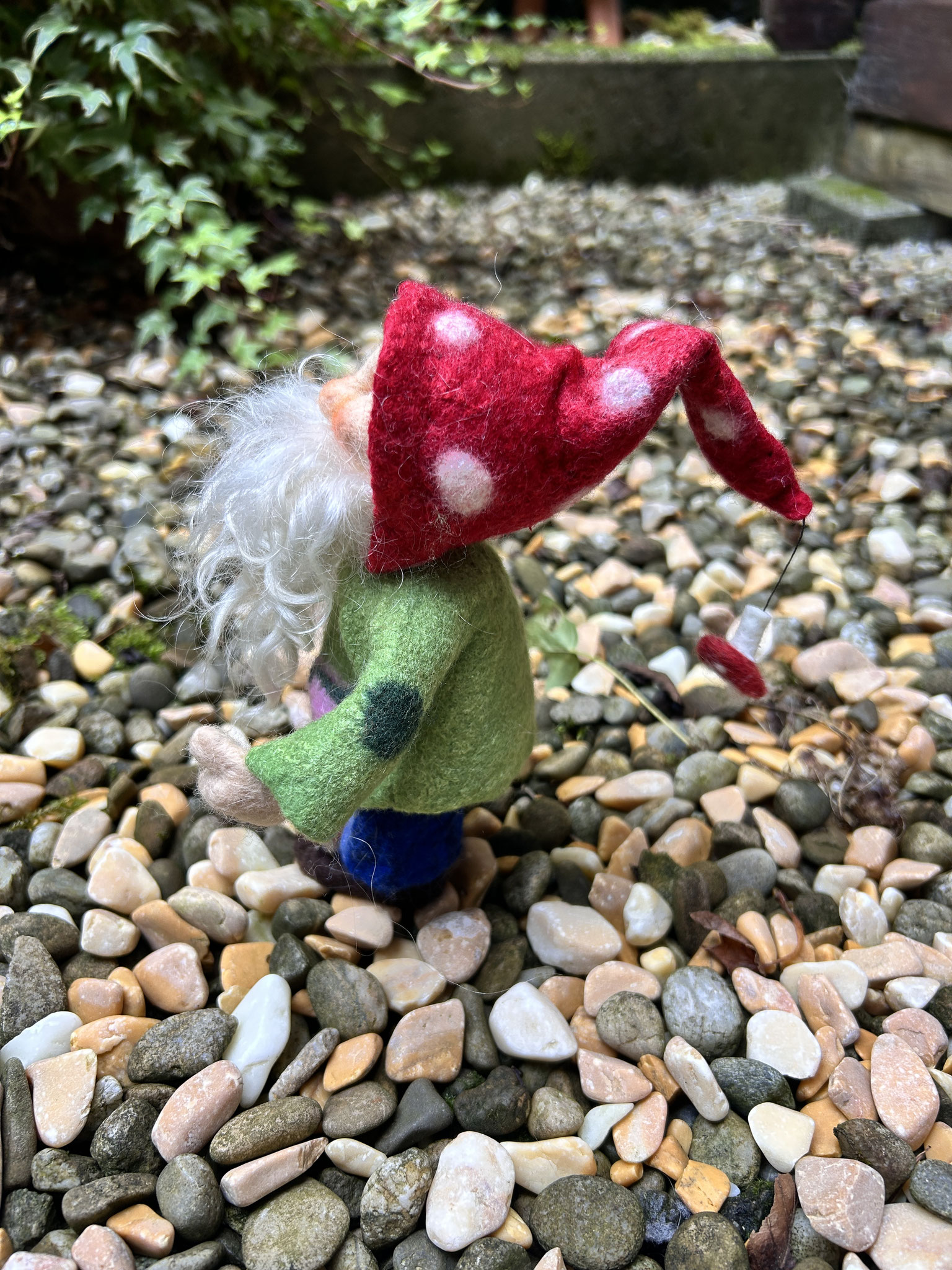 Zwerg Stupf als stehende Figur 16 cm Nr.2