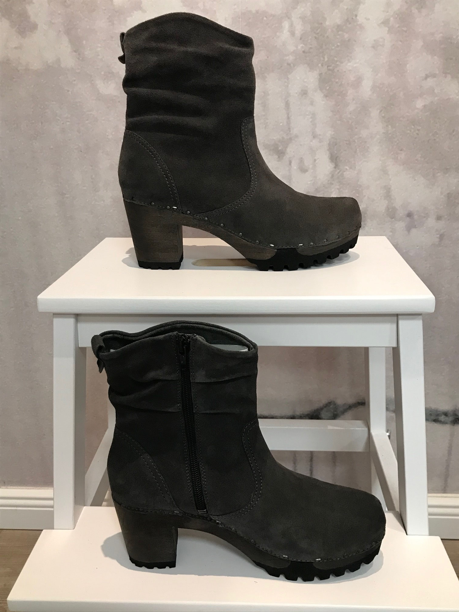 OPHELIA oder O-BOOTIE Kaschmir anthrazit, Größe 37 / UVP 199,95 Euro / SALE 100,00 Euro