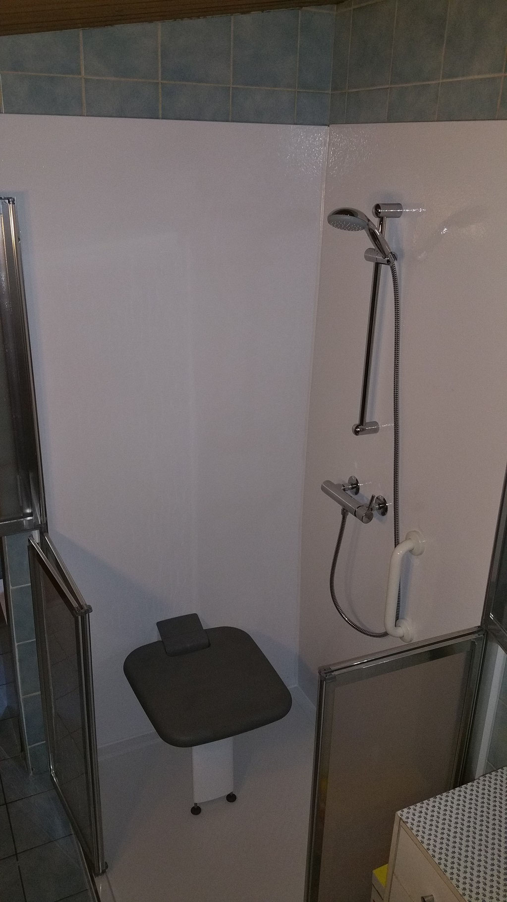Cabine pour personne a mobilité réduite