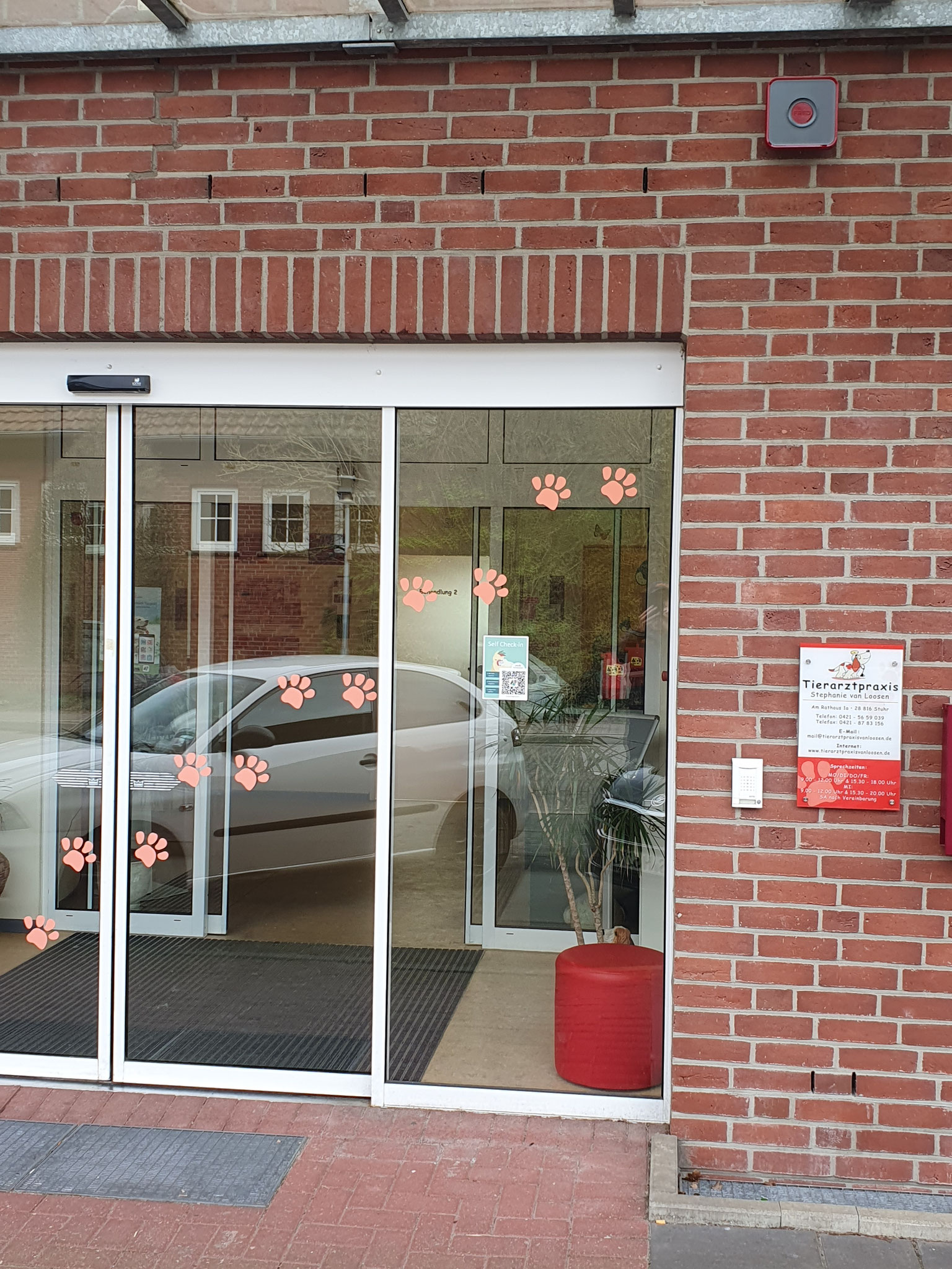 Suritec Alarmanlage FRED Tierarztpraxis Stuhr FR.ED MM-Alarmanlagen Michael Meyer