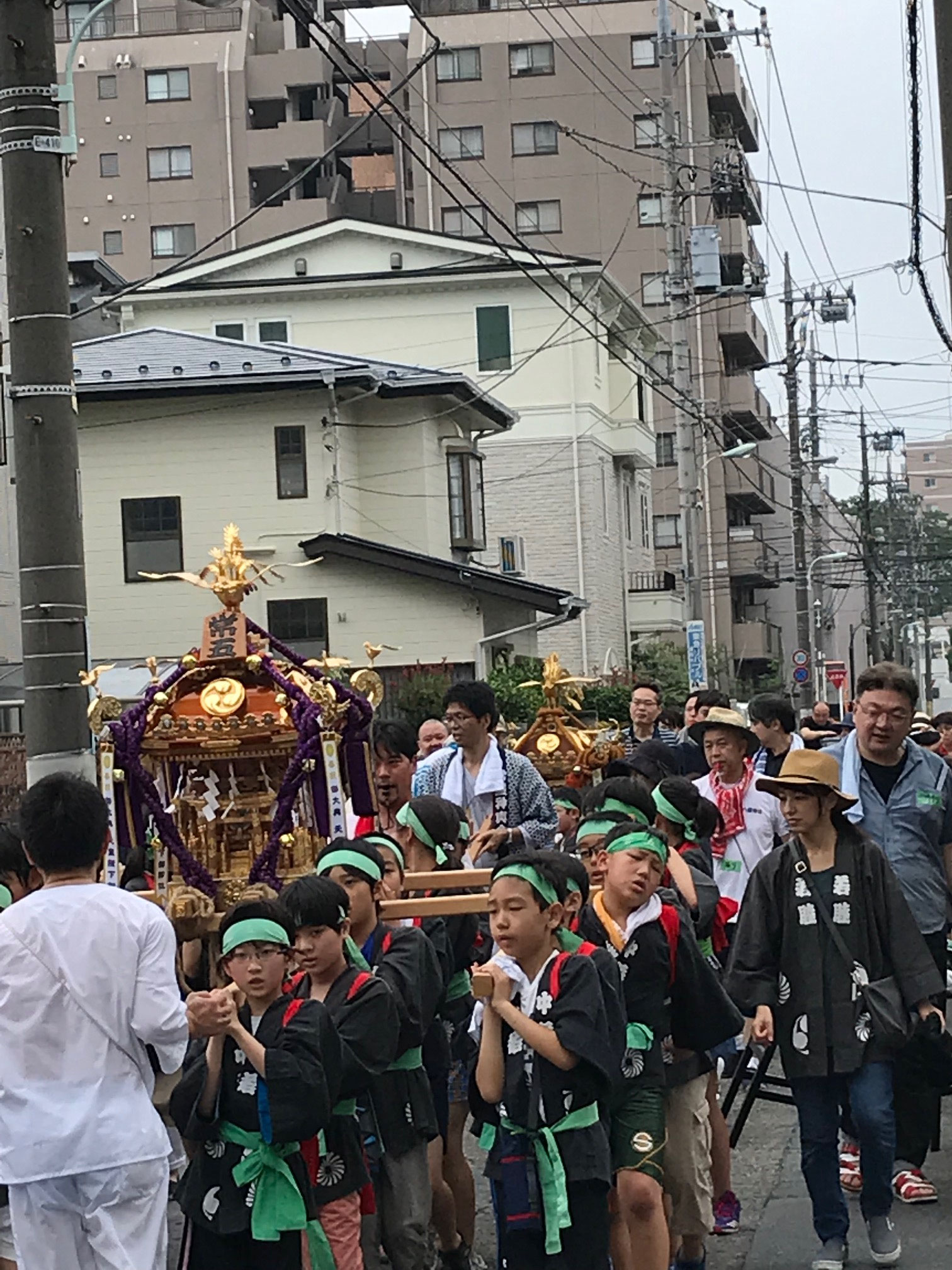 常盤五丁目子ども神輿・山車