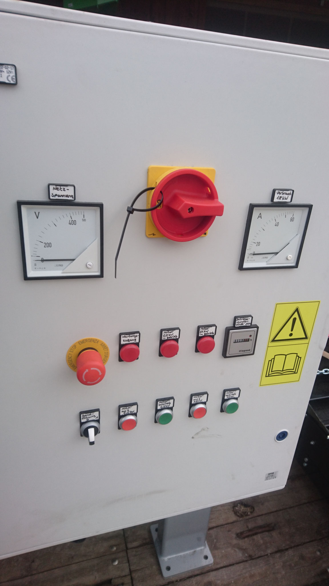 Hirl stationärer elektrischer Futtermischer mit Steuerung
