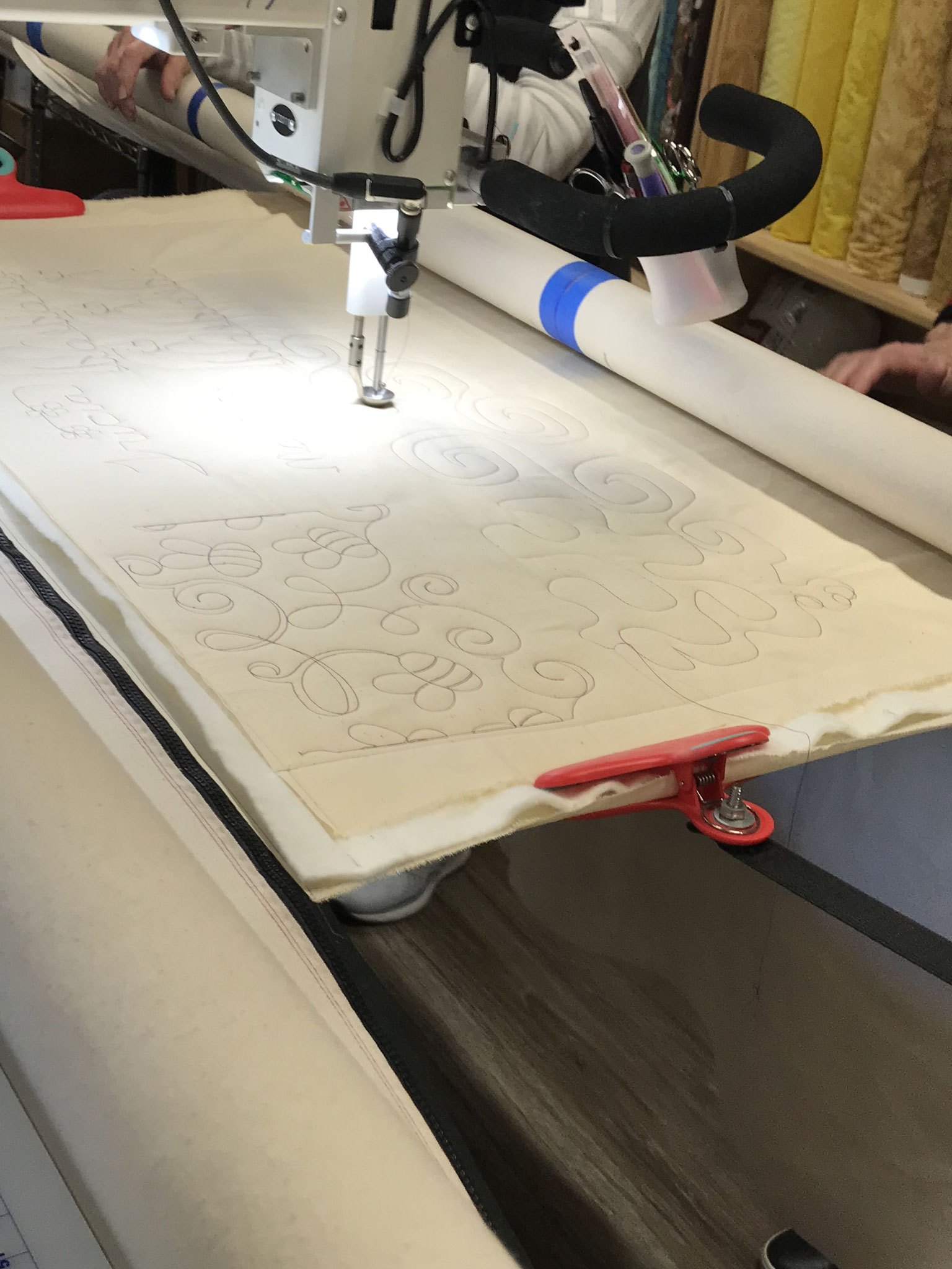 Field Trip to WoodSong Quilting Studio upstatescasg