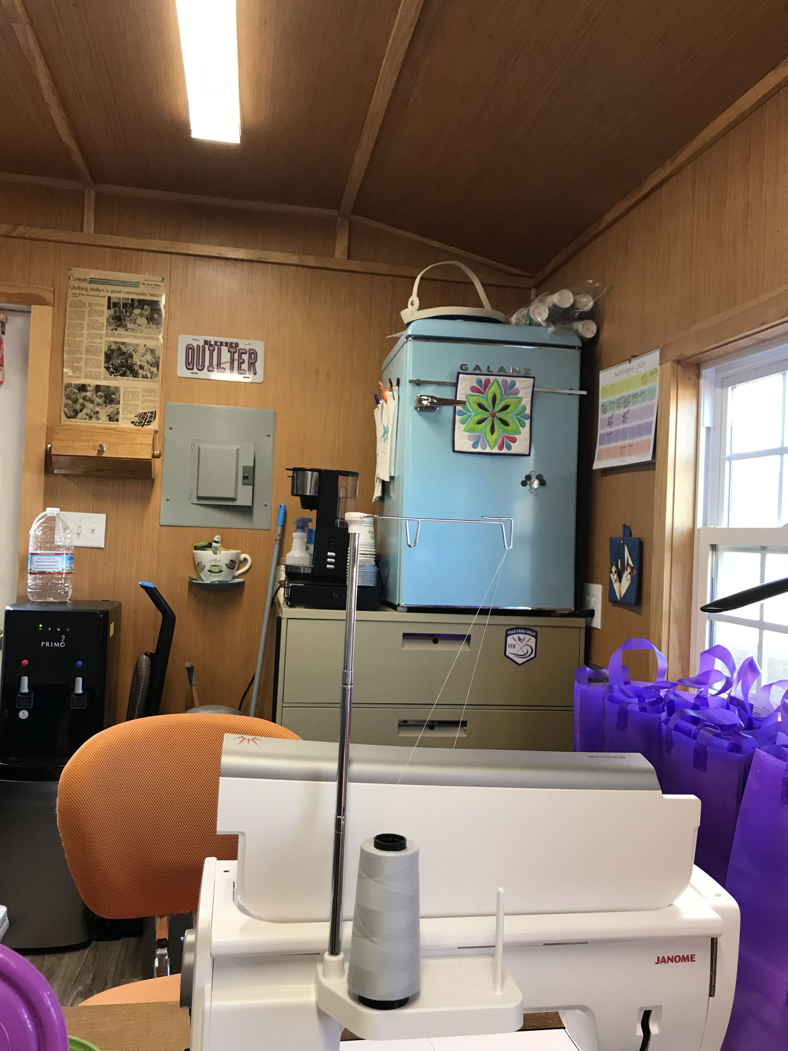 Field Trip to WoodSong Quilting Studio upstatescasg