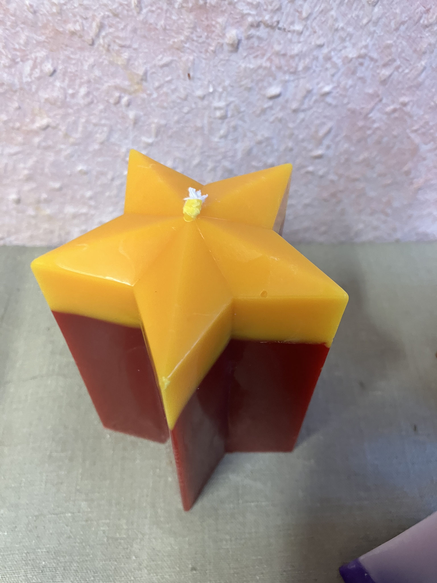 Sternstumpen - 7,5 cm Durchm. 11cm hoch 