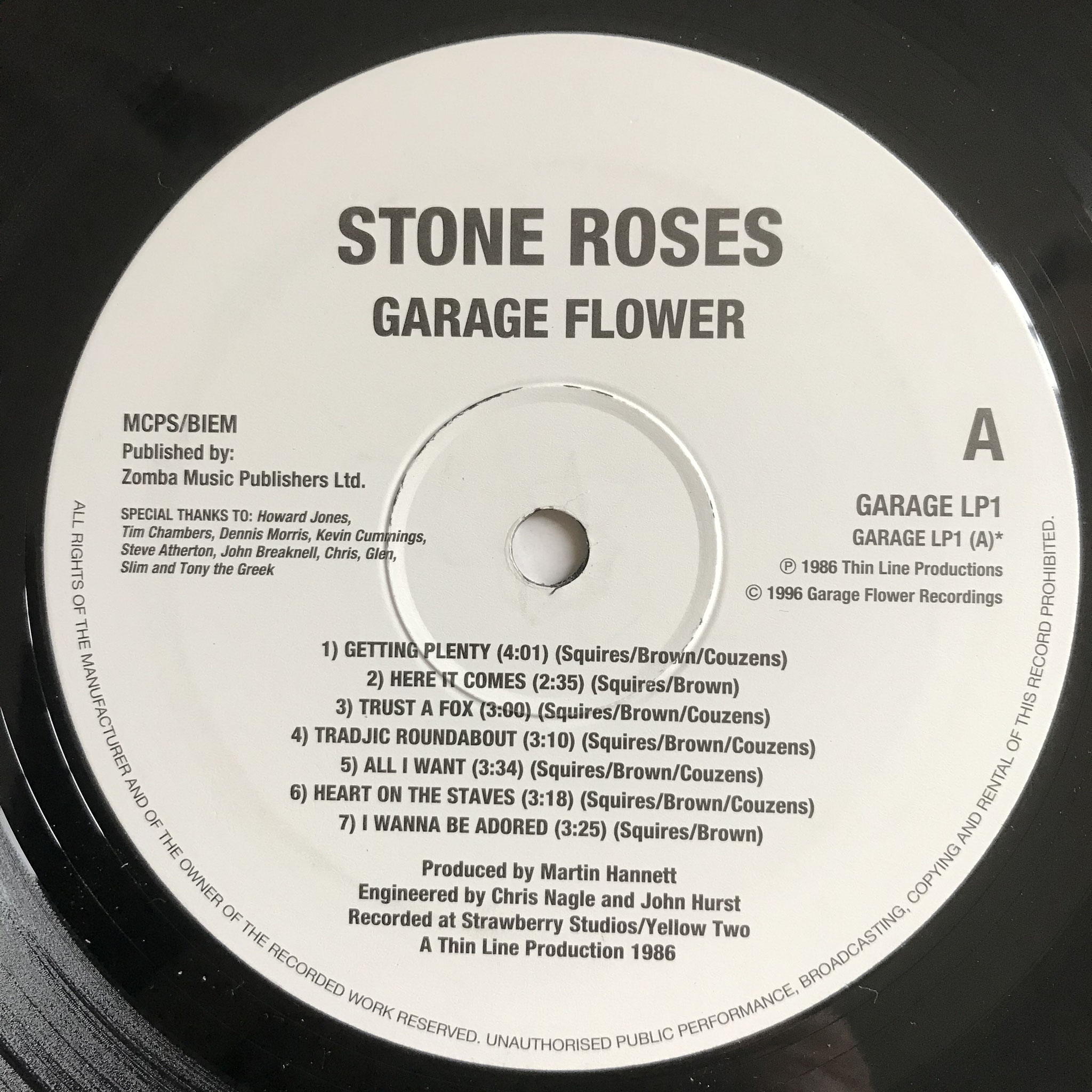 STONE ROSES LPS - Rock Wallaby Records! STONE ROSES LPS - Rock Wallaby Records!