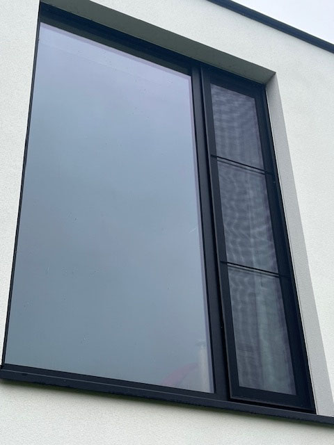 Aluminium vliegenraam met clips