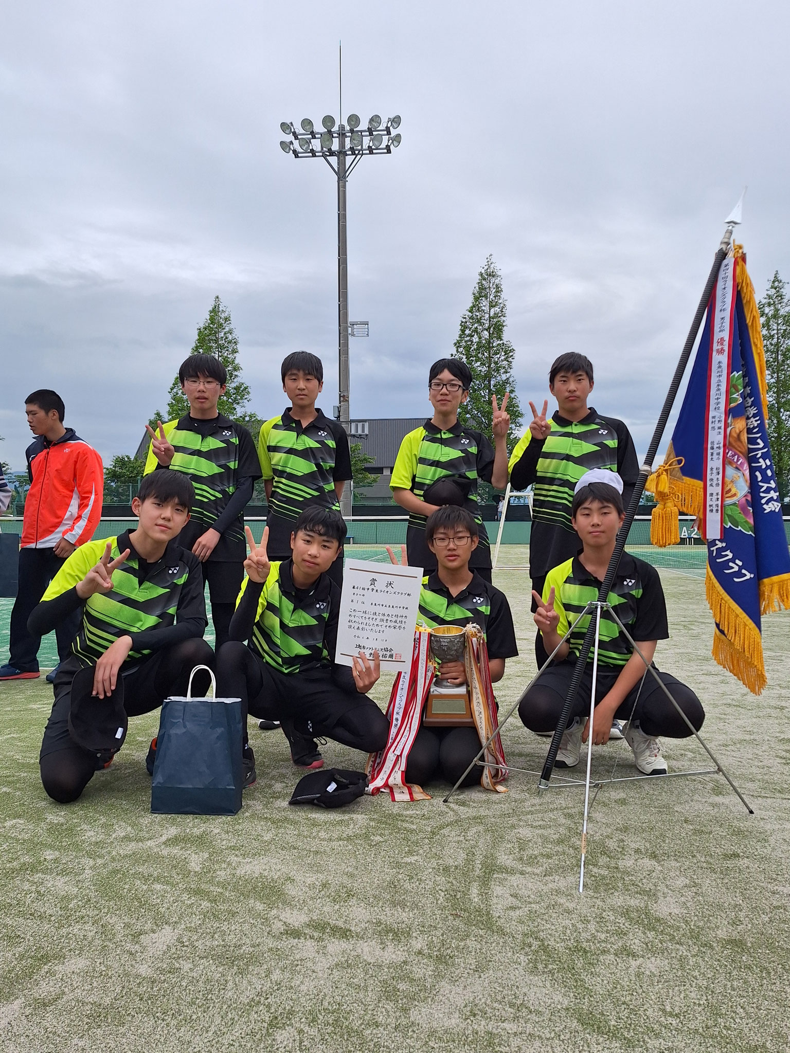 男子　1位　糸魚川中学校