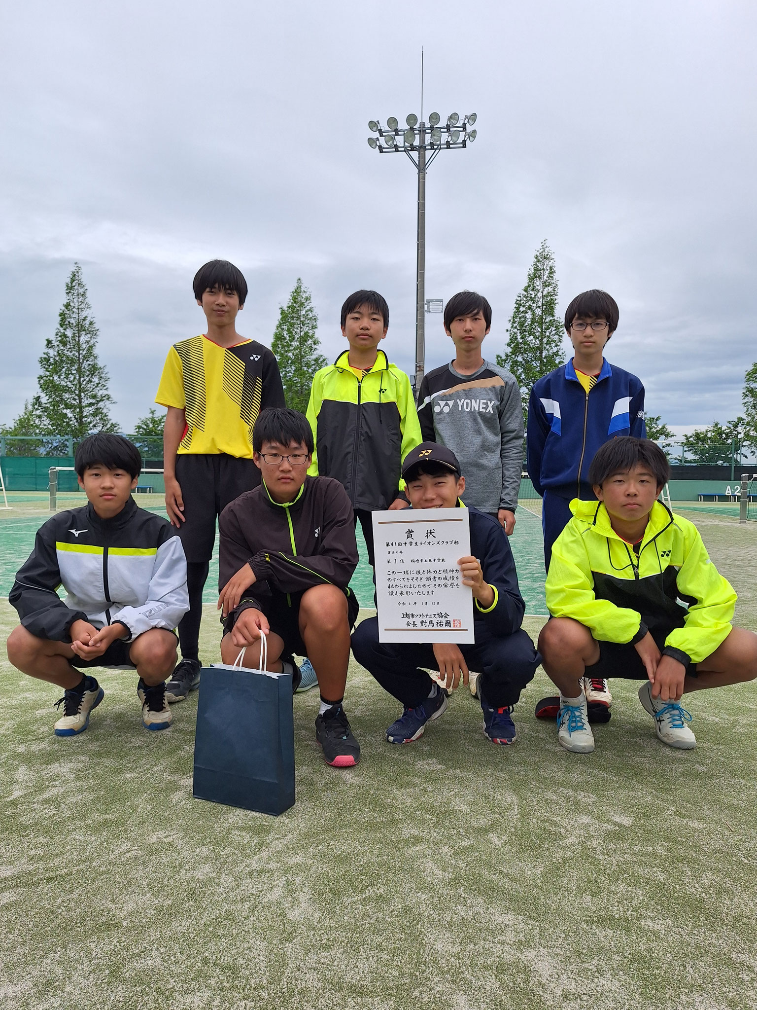 3位　柏崎東中学校