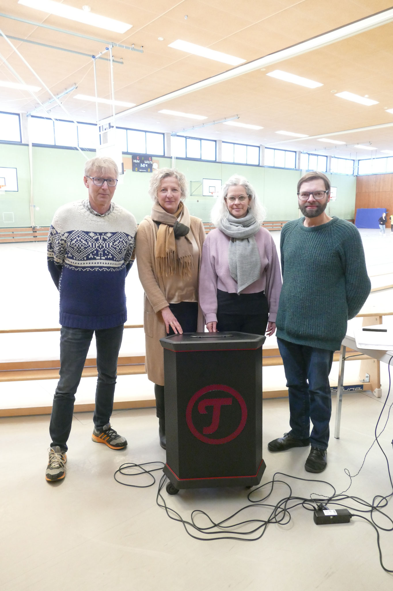 Einweihung der neuen Musikanlage (01.03.2023)