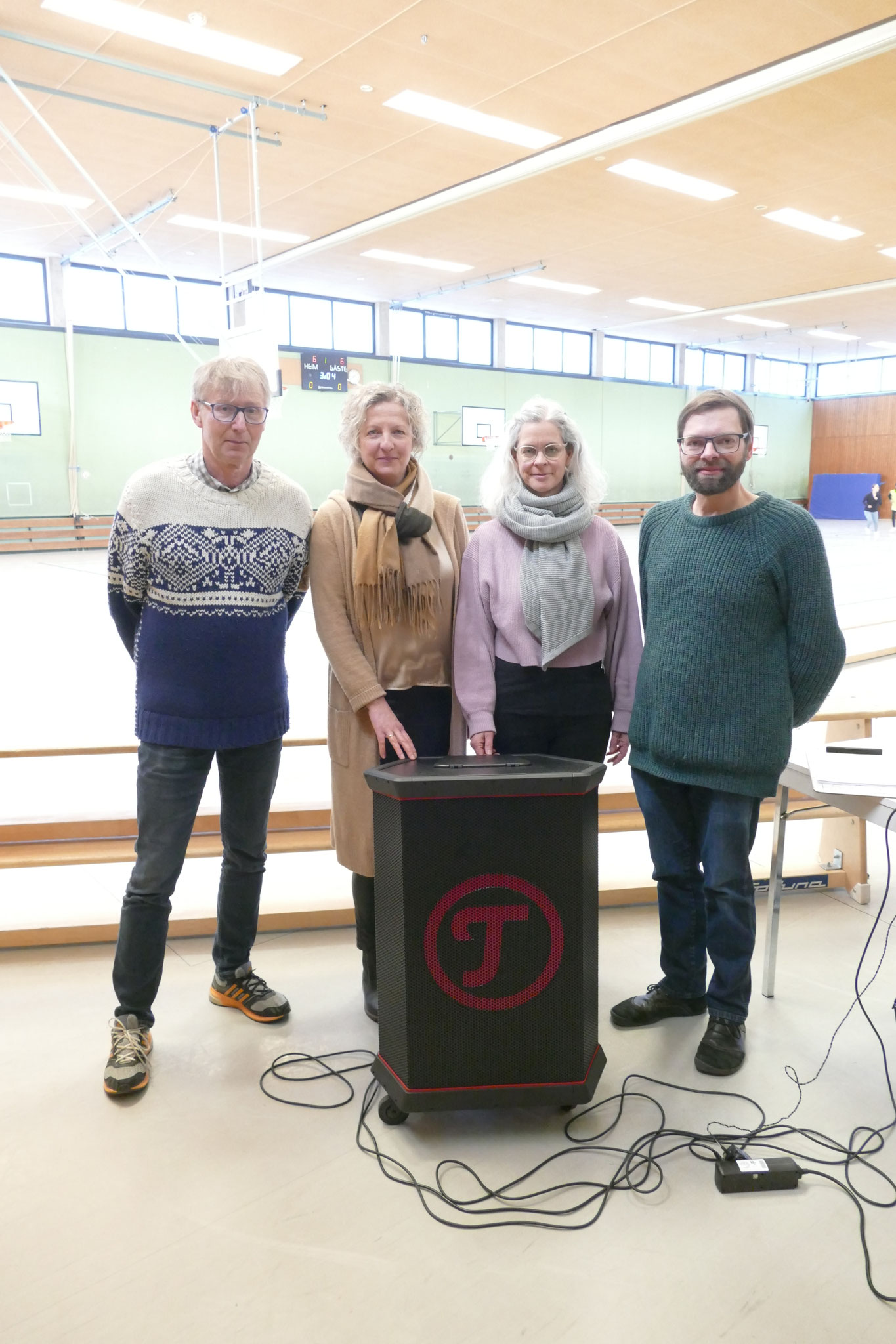 Einweihung der neuen Musikanlage (01.03.2023)