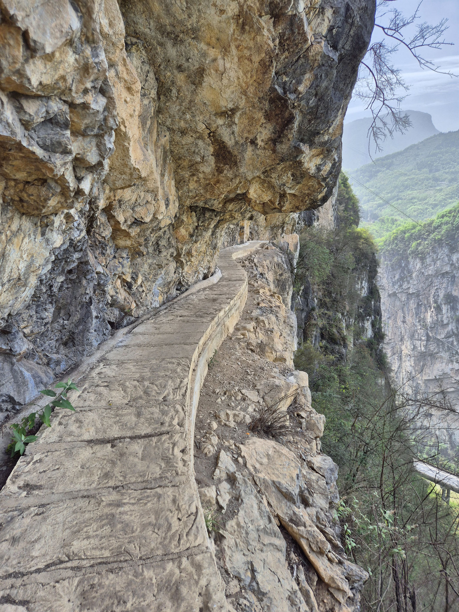 Dousha Pass - Weg