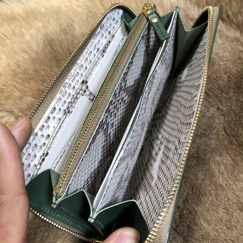 オーダーメイド  ラウンドファスナー長財布