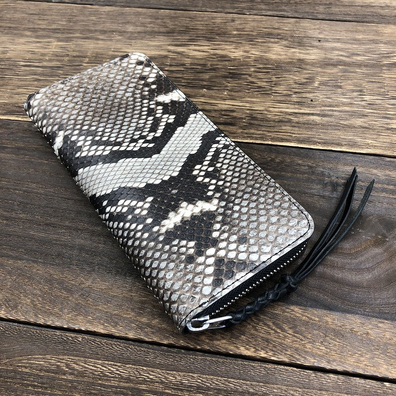 オーダーメイド パイソン長財布