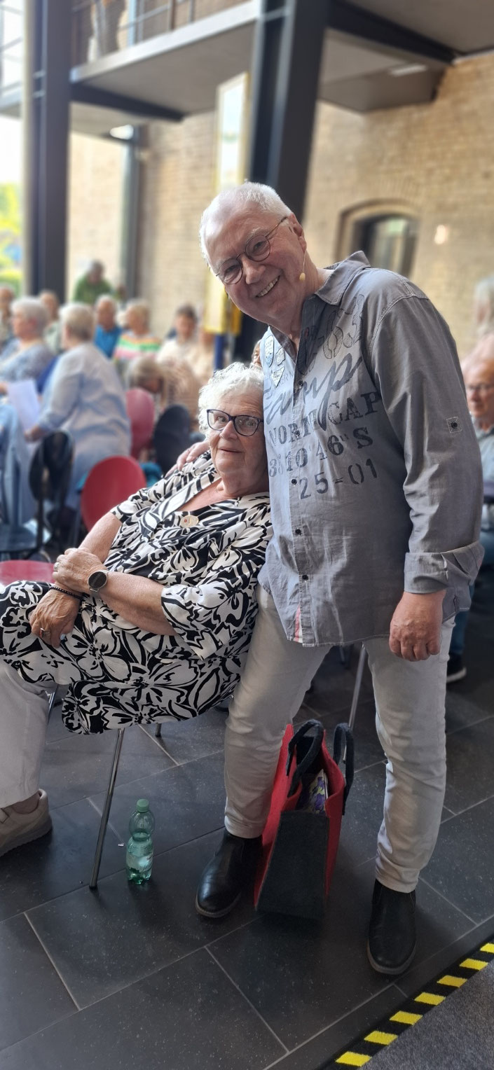 Lilian und Fred in trauter Harmonie.