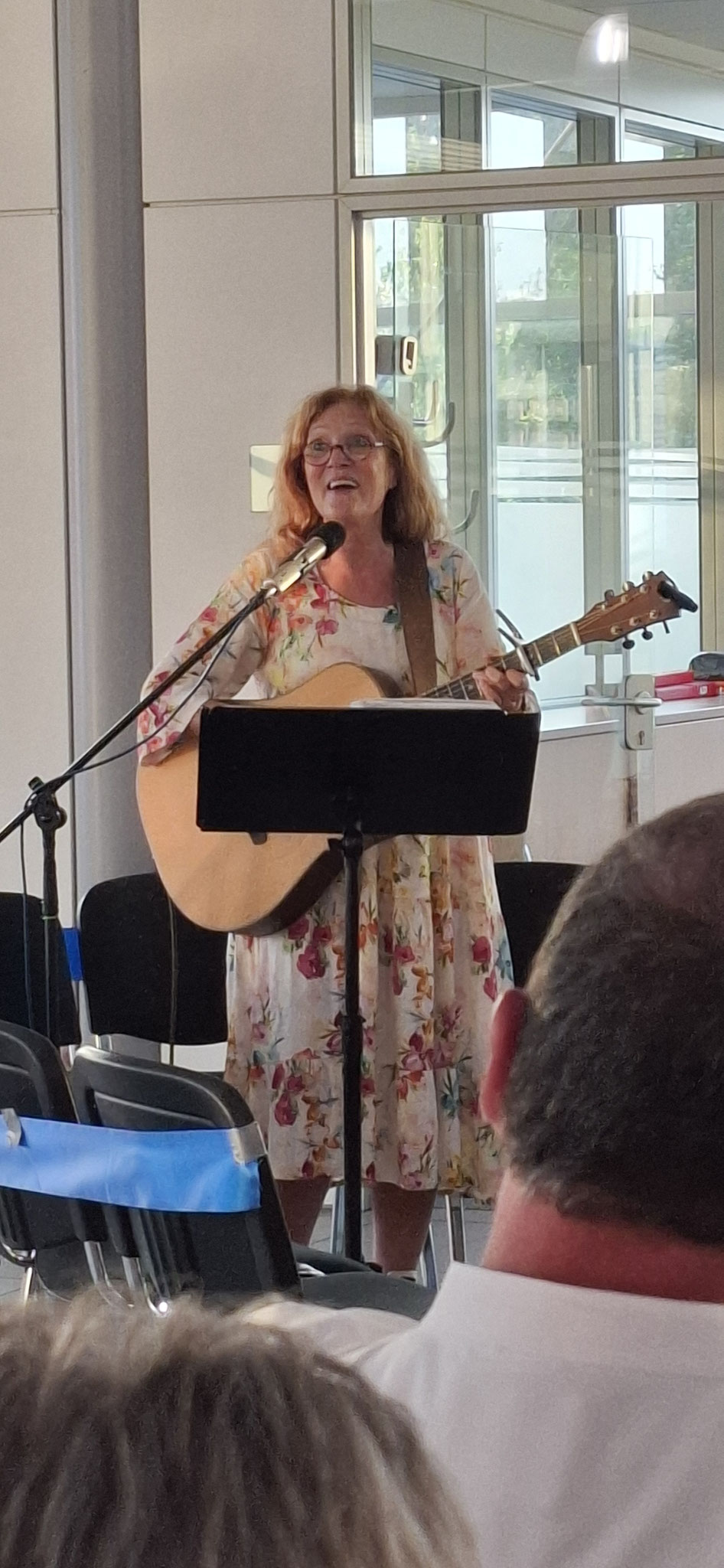 Zwischendurch wurde es dank Inge Lorenzen musikalisch!